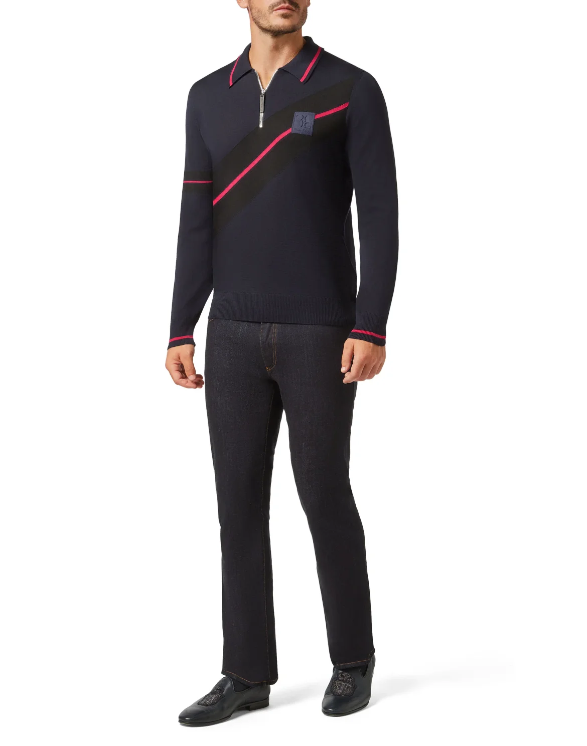 Pullover zip mock Cars Racing, цвет: Синий