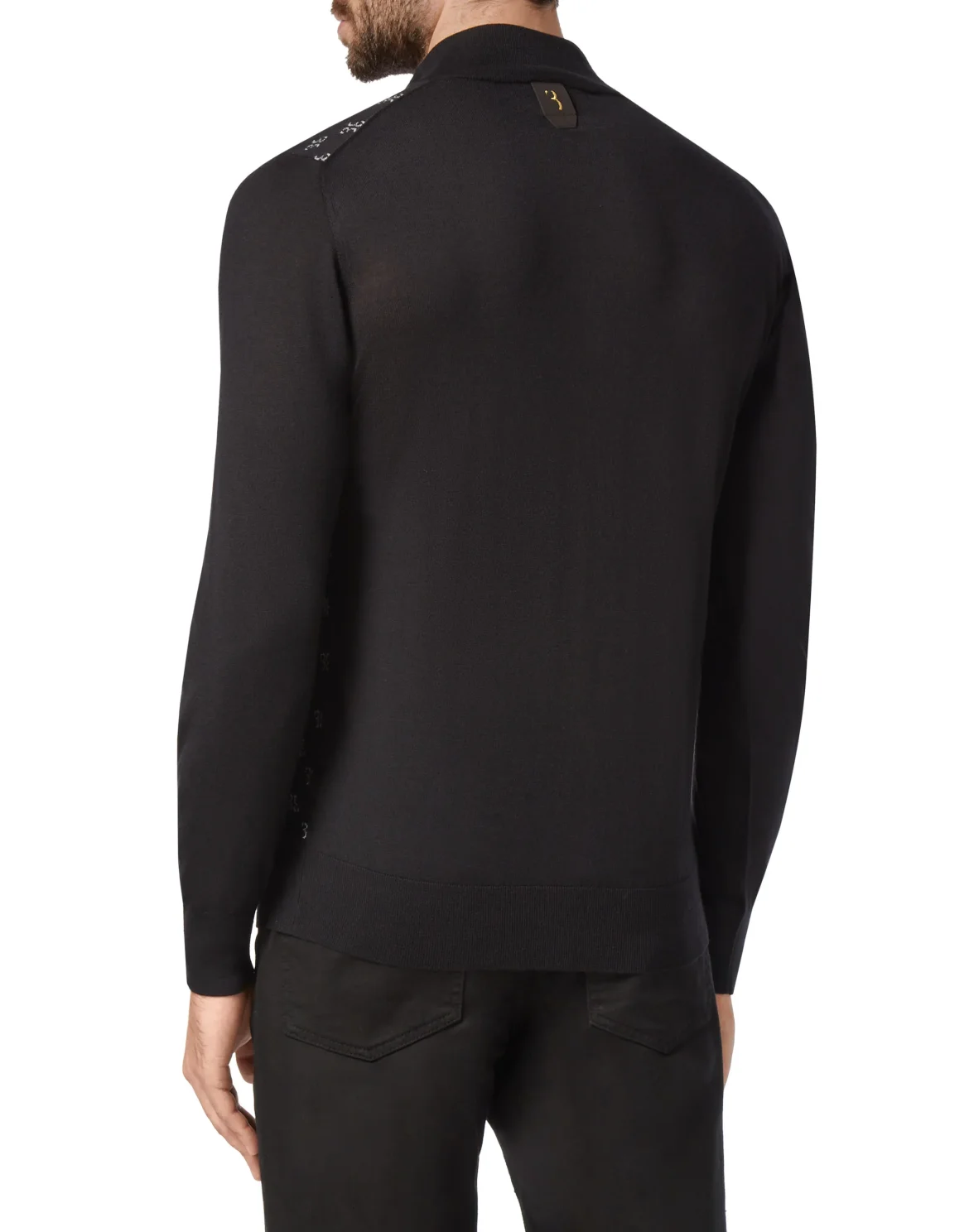 Pullover zip mock Double B, цвет: Черный