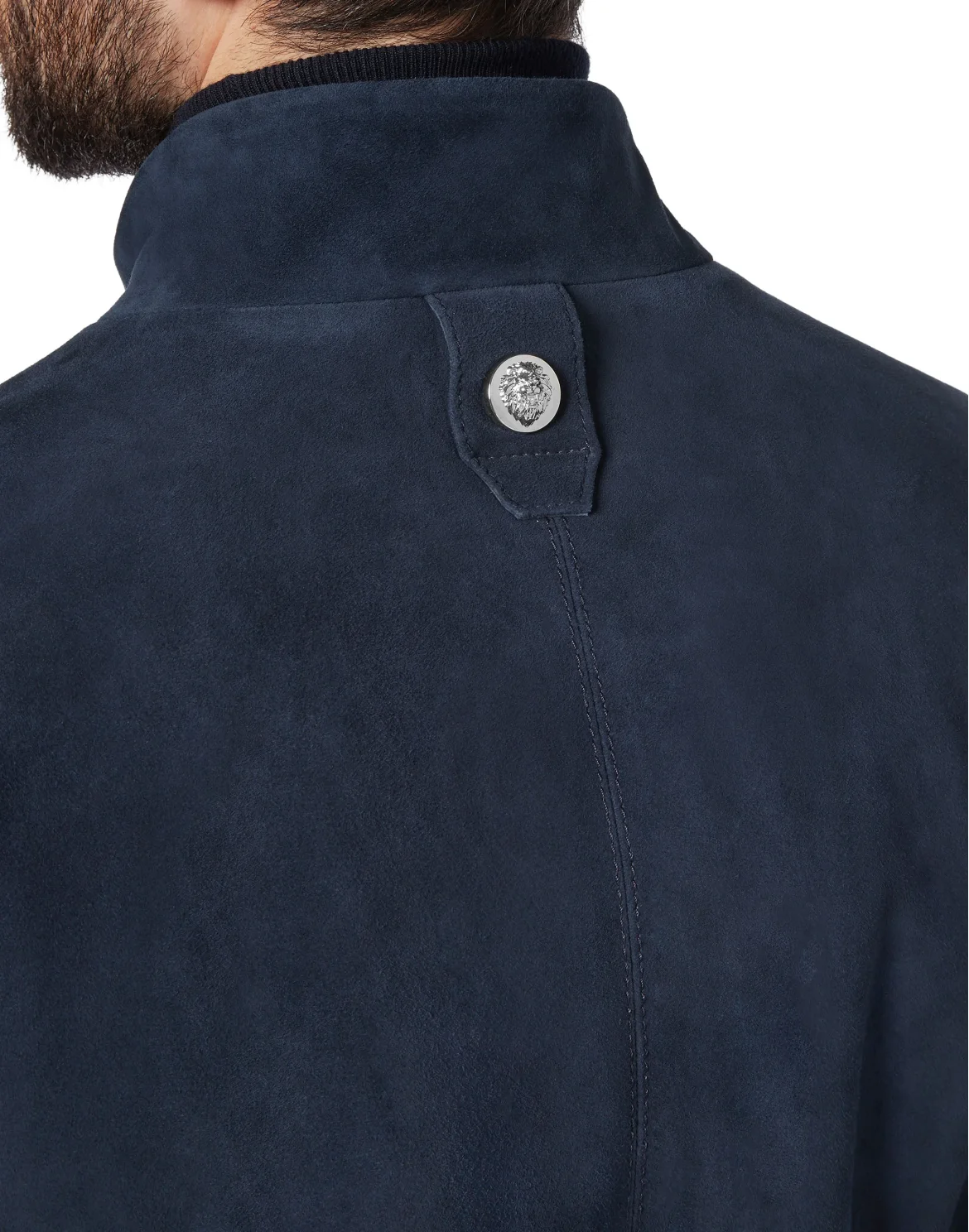 Leather Bomber Luxury, цвет: Голубой