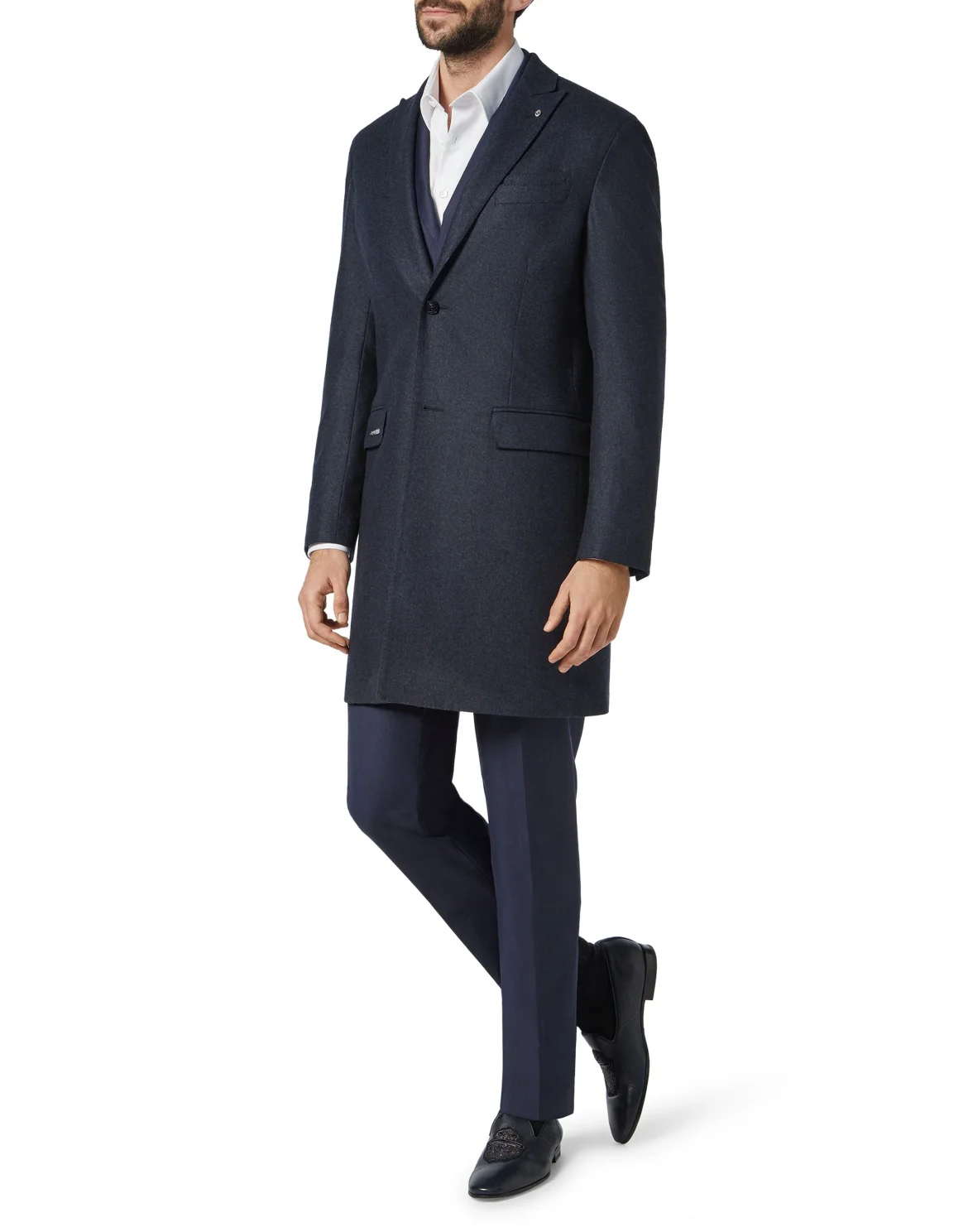Coat Long Elegant, цвет: Синий
