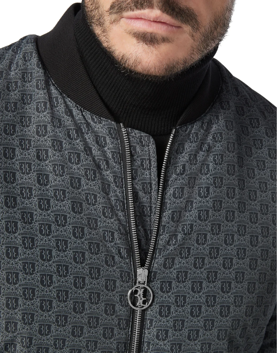 Nylon Bomber Crest, цвет: Черный