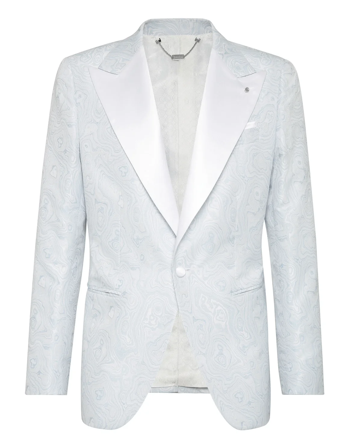 Blazer Super Slim Fit Marbled, цвет: Синий