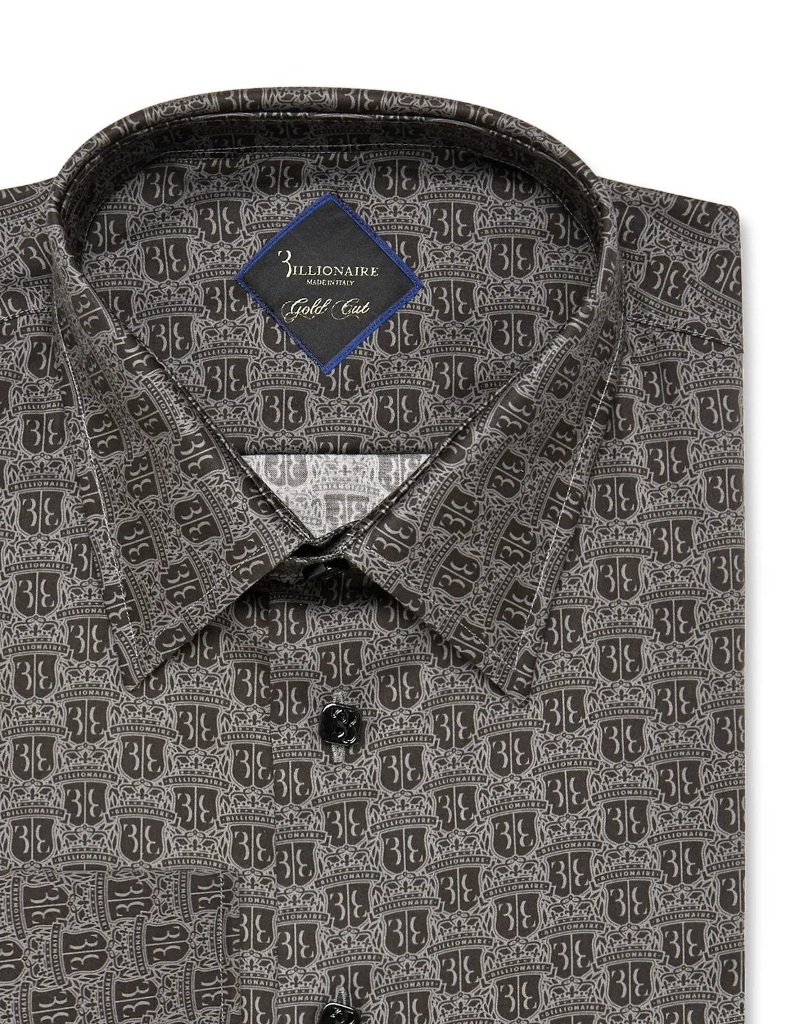 Shirt Gold Cut LS/Milano Crest, цвет: Черный