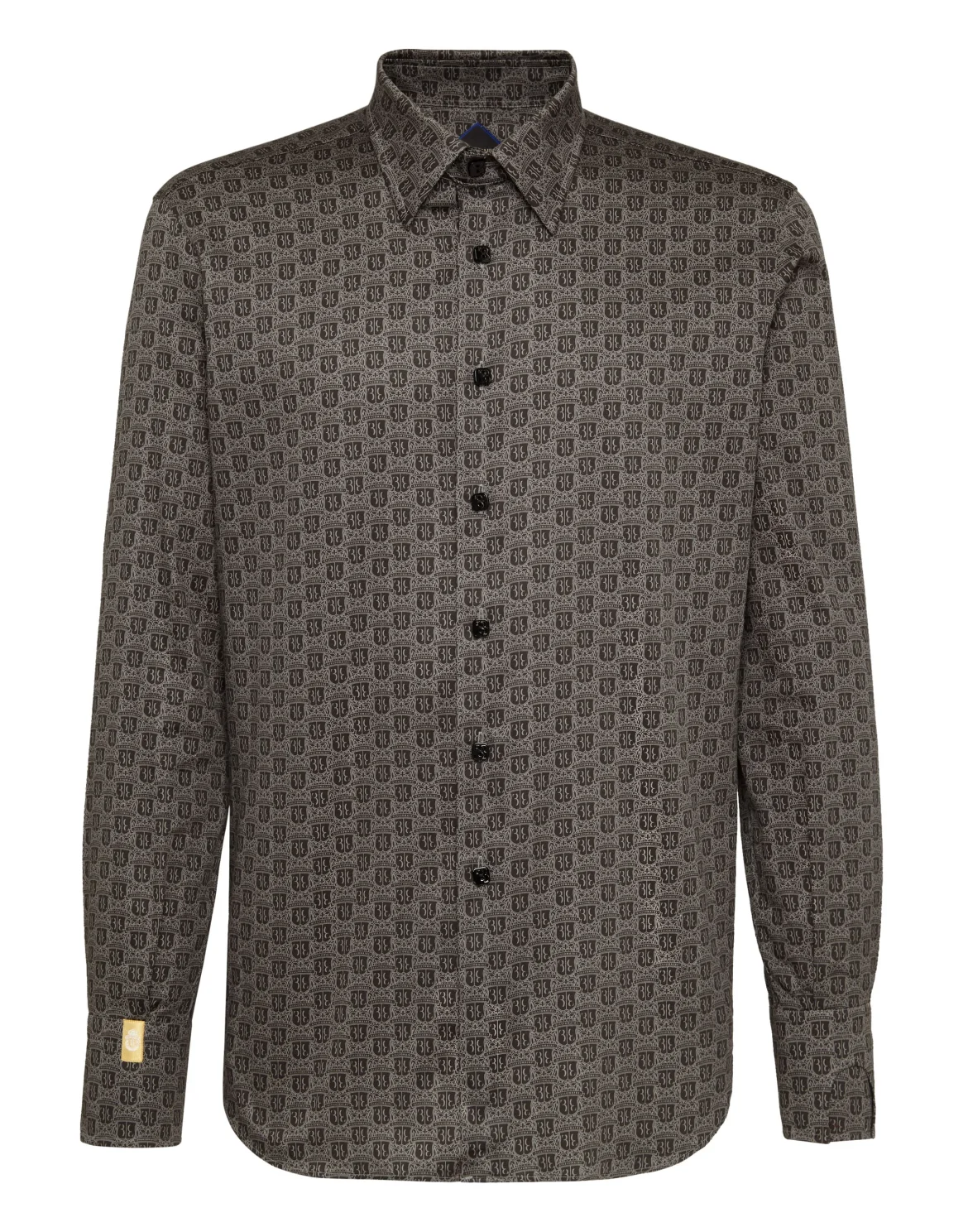 Shirt Gold Cut LS/Milano Crest, цвет: Черный