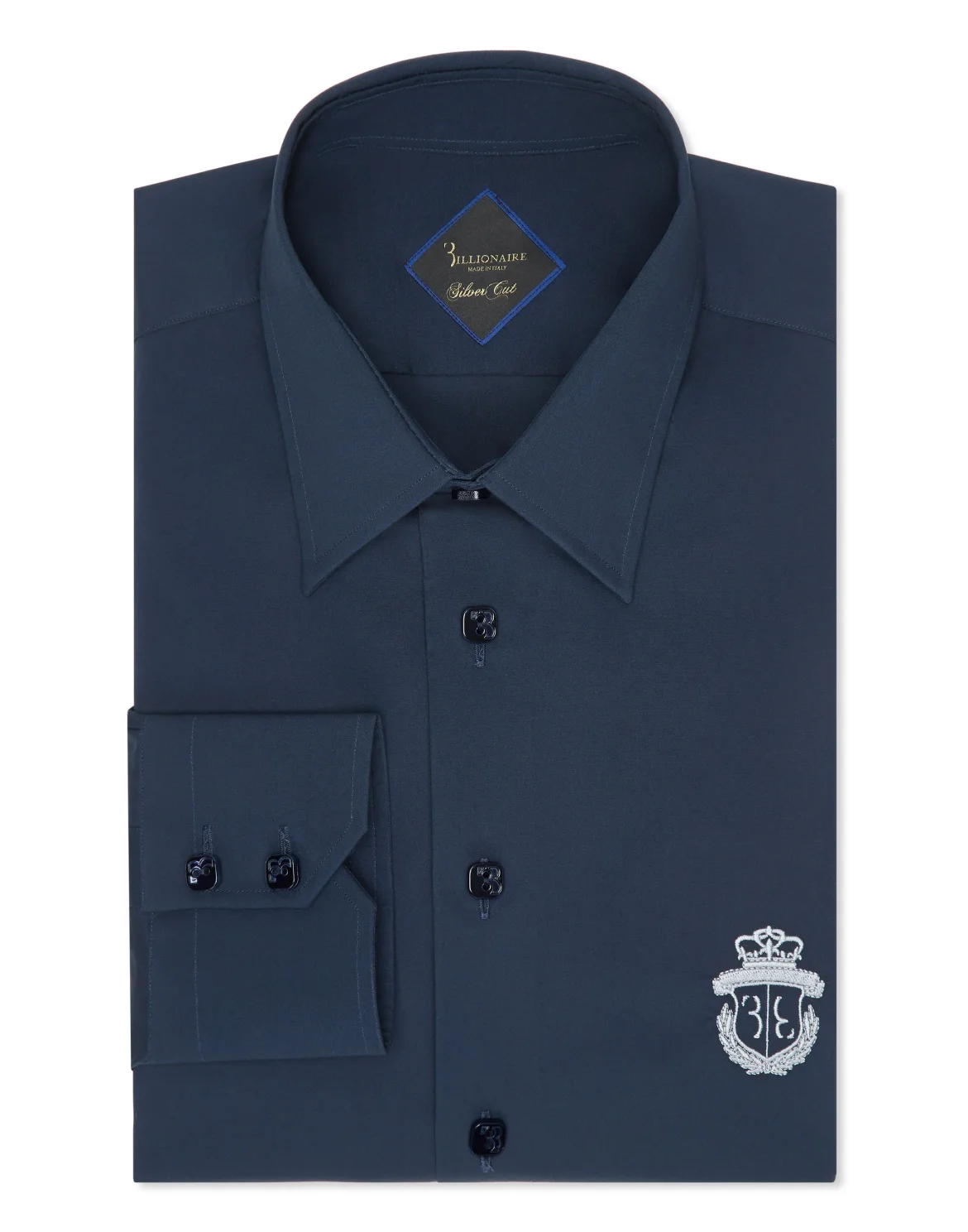 Shirt Gold Cut LS/Milano Crest, цвет: Синий