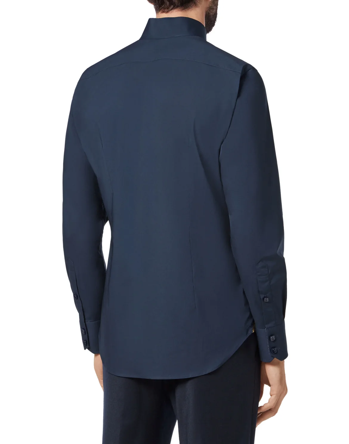 Shirt Silver Cut LS Double B, цвет: Синий