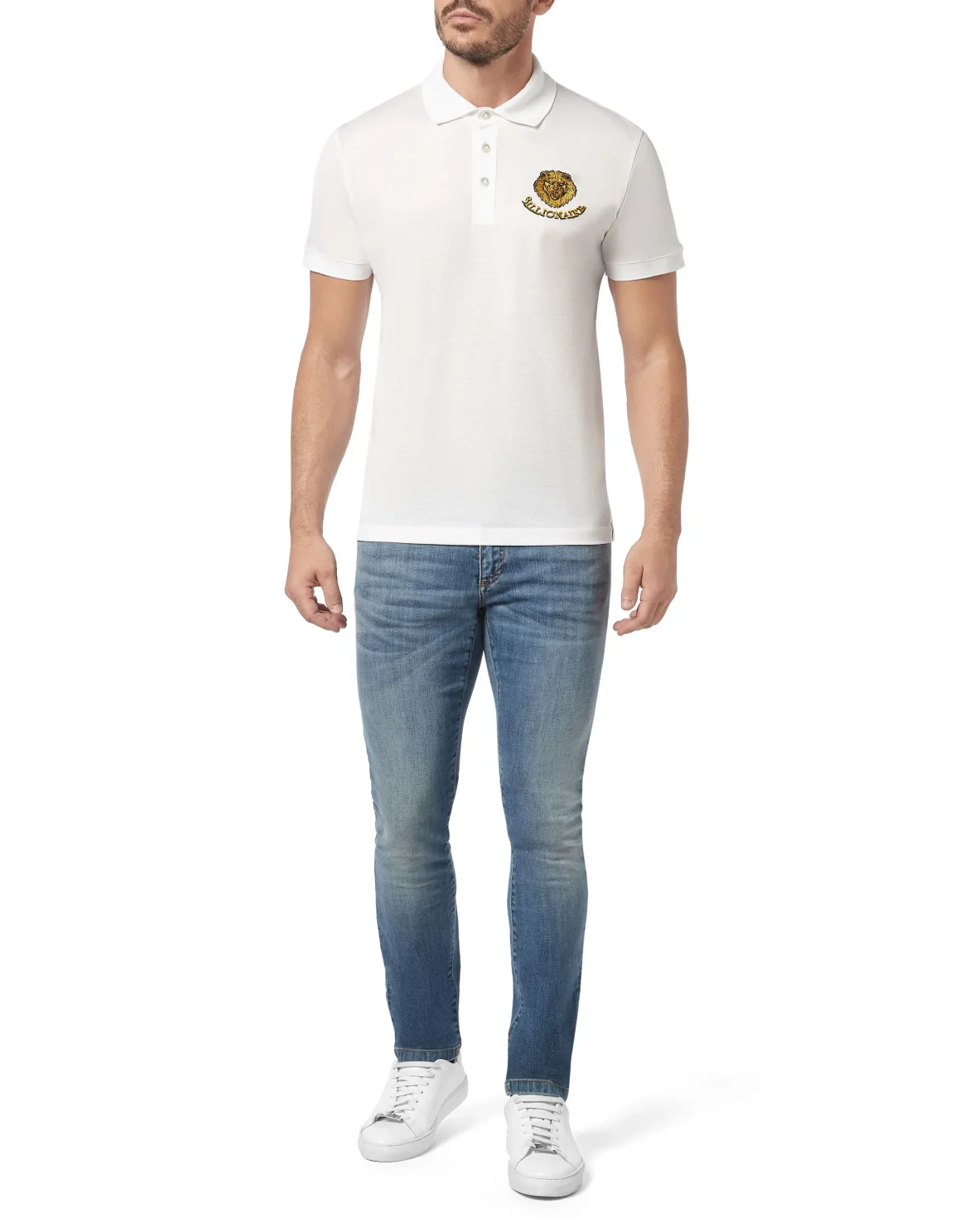 Polo shirt SS Lion, цвет: Белый