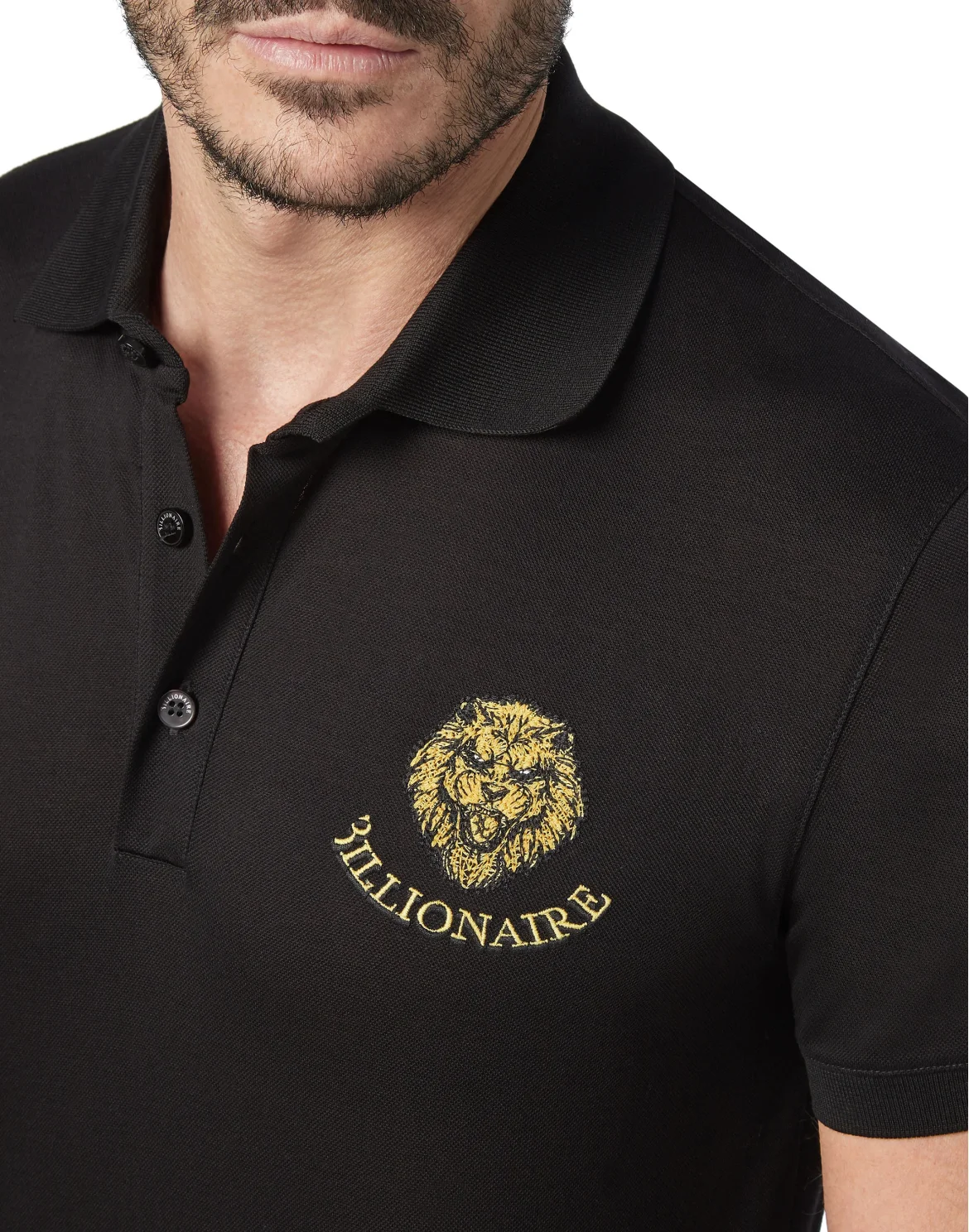 Polo shirt SS Lion, цвет: Черный