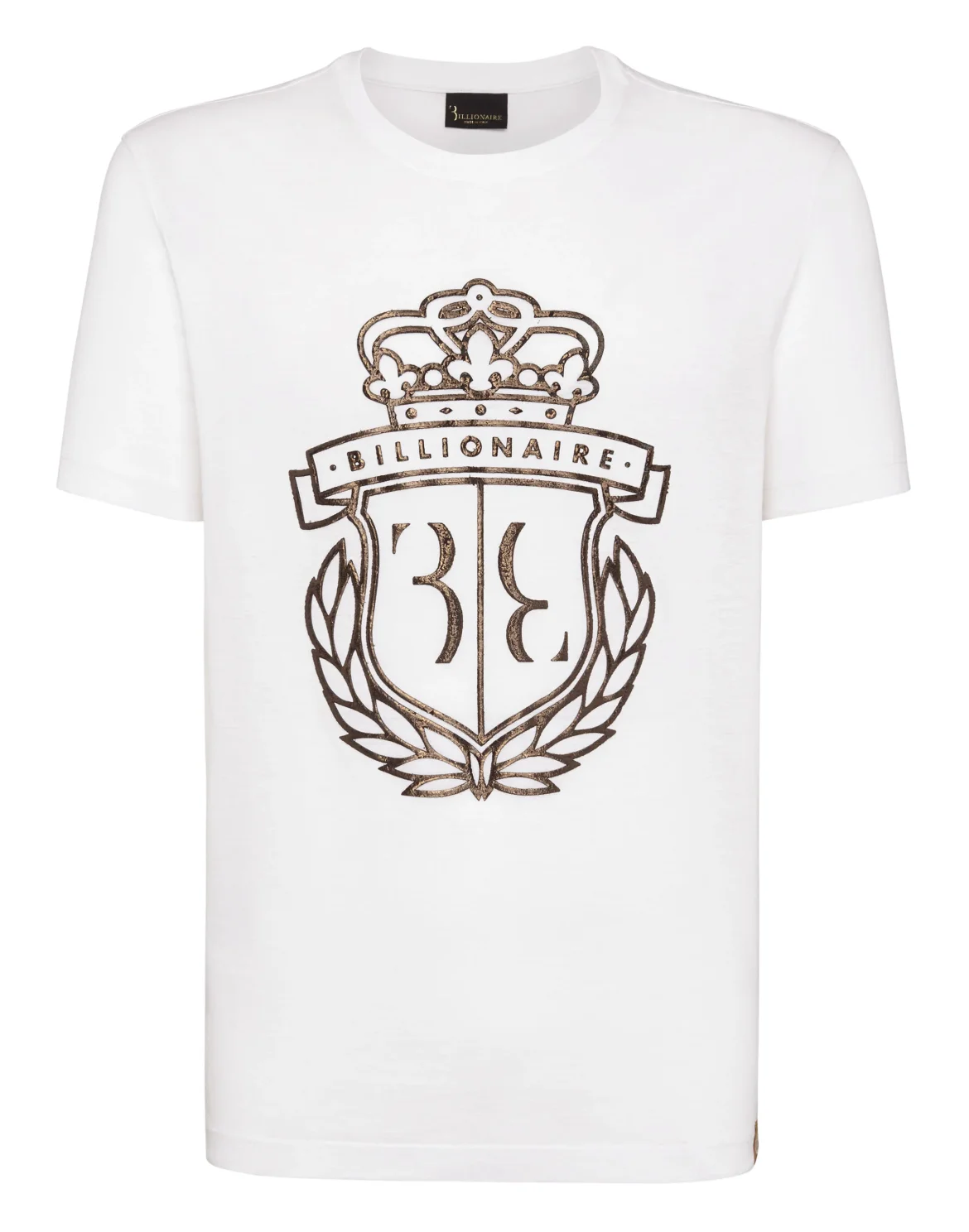 T-shirt Round Neck SS Crest, цвет: Белый