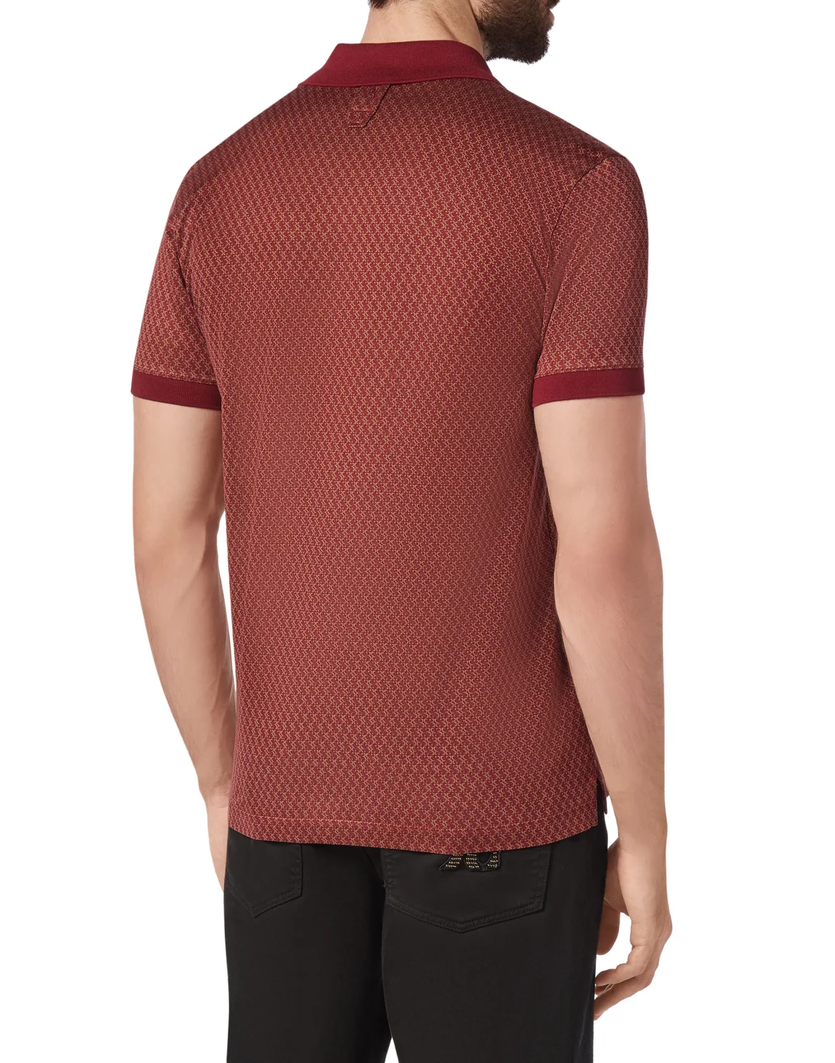 Polo shirt SS All over BB, цвет: Красный