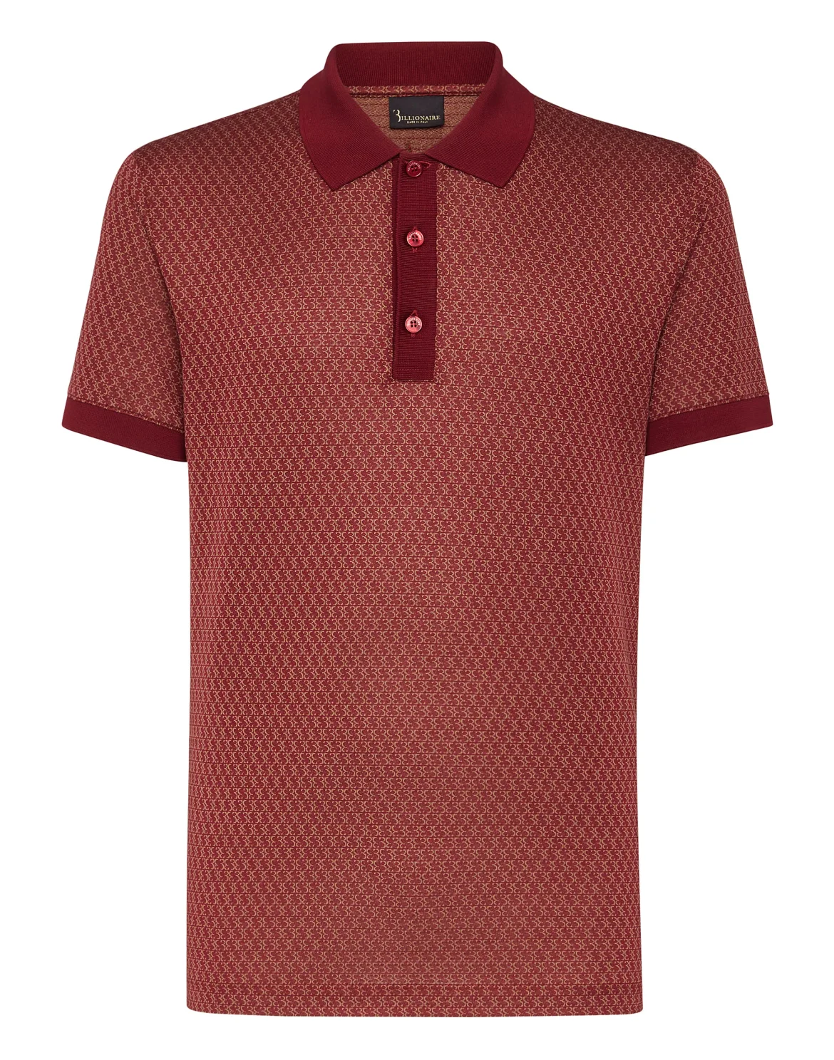 Polo shirt SS All over BB, цвет: Красный