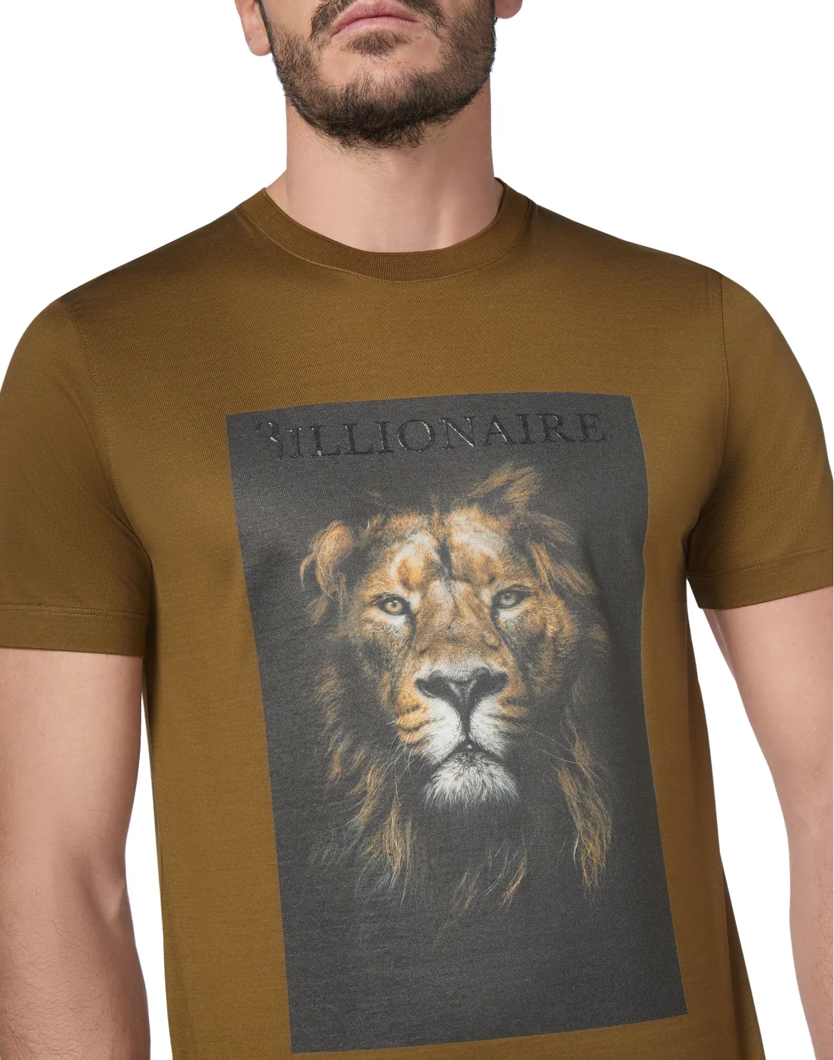 T-shirt Round Neck SS Lion, цвет: Камуфляж