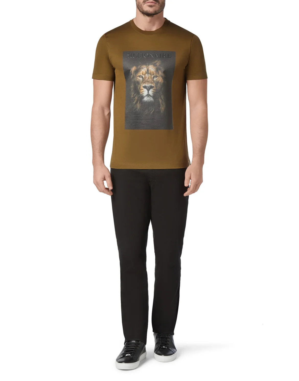 T-shirt Round Neck SS Lion, цвет: Камуфляж