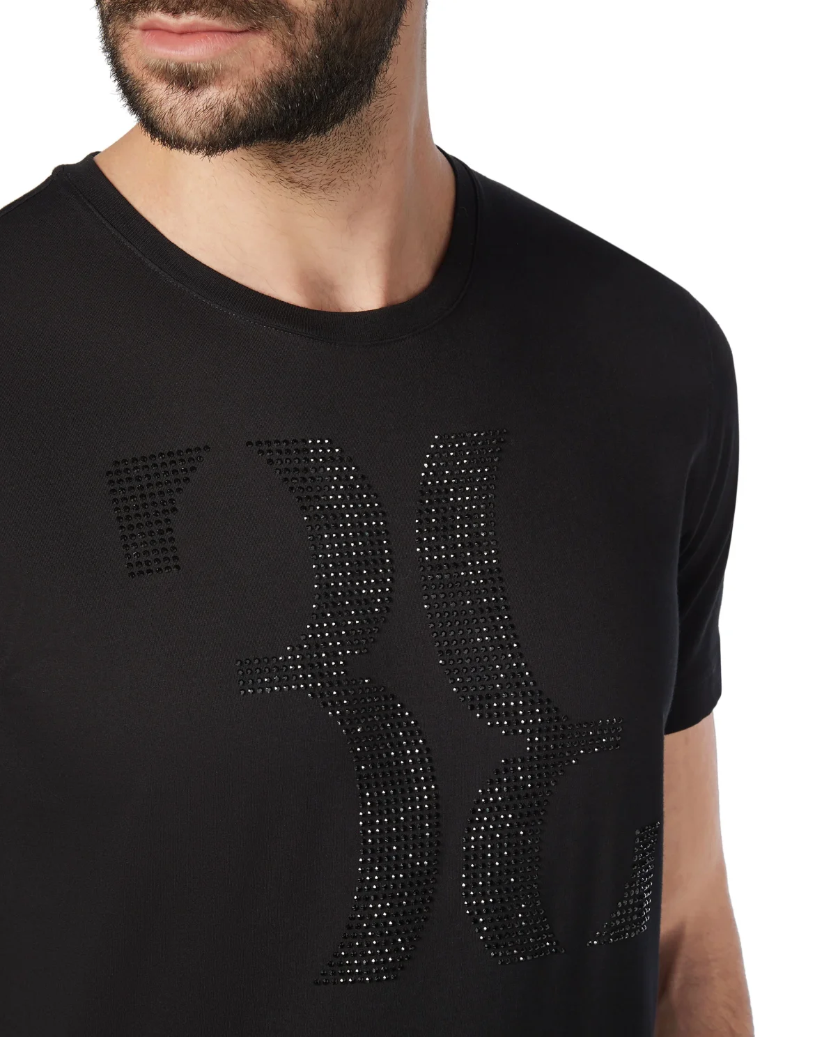 T-shirt Round Neck SS Double B, цвет: Черный