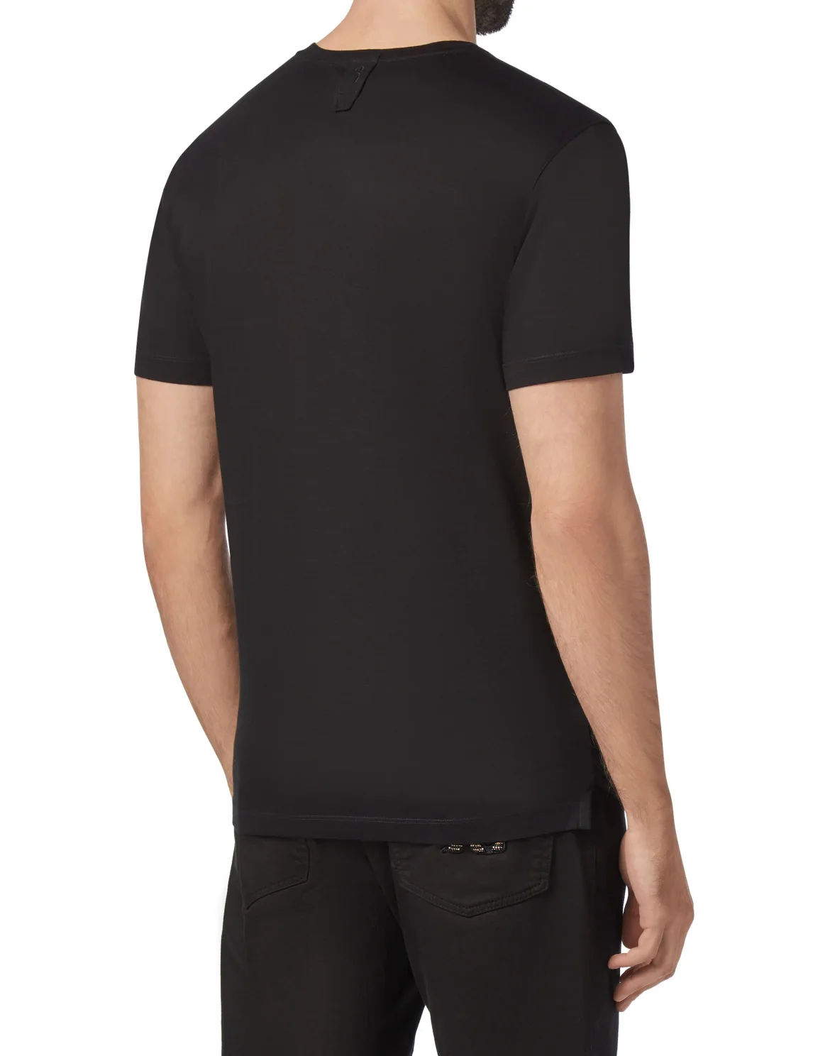 T-shirt Round Neck SS Double B, цвет: Черный