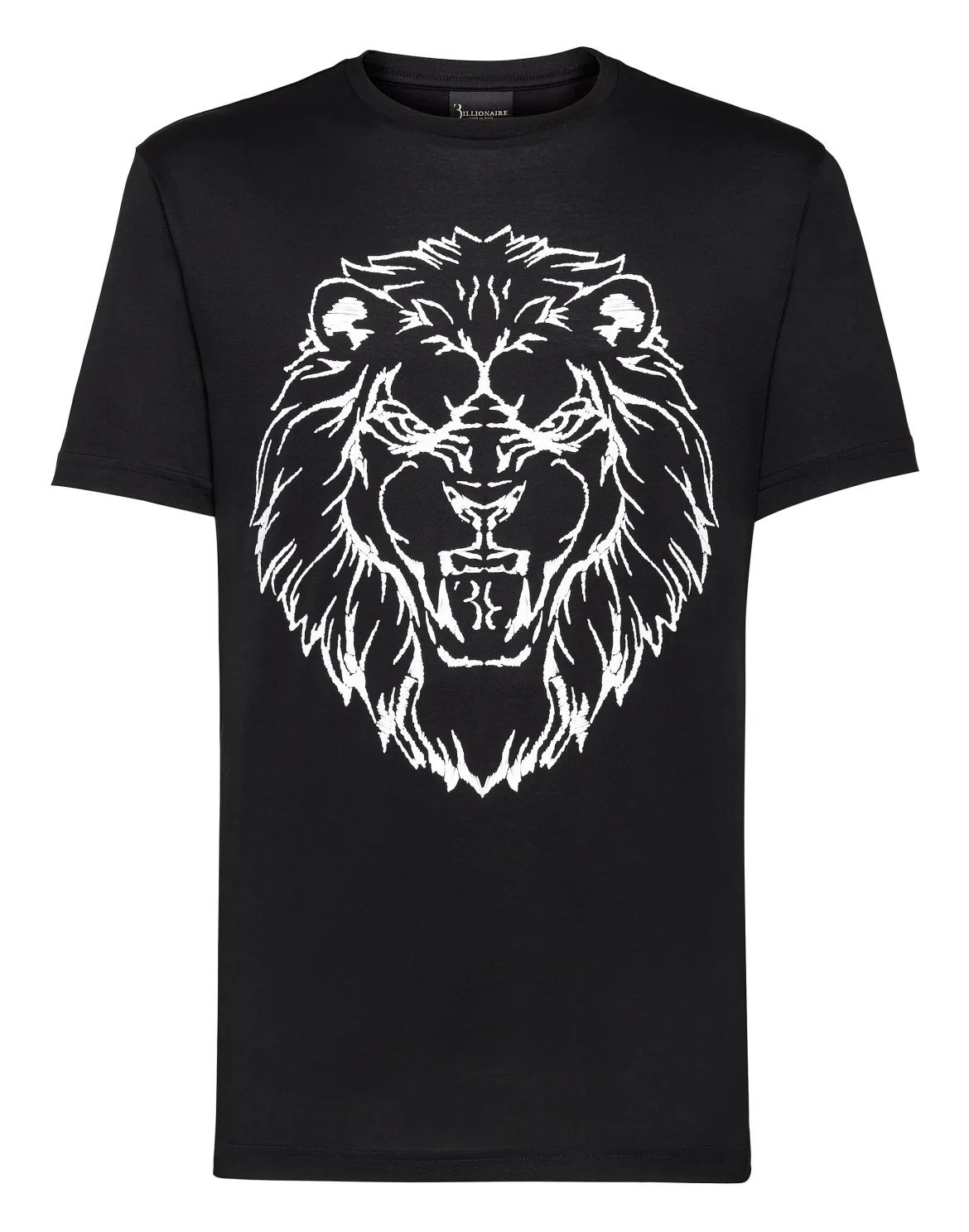 T-shirt Round Neck SS Lion, цвет: Черный