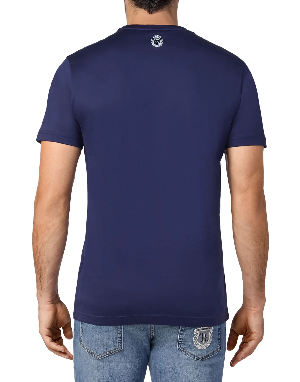 T-shirt Round Neck SS Lion, цвет: Синий