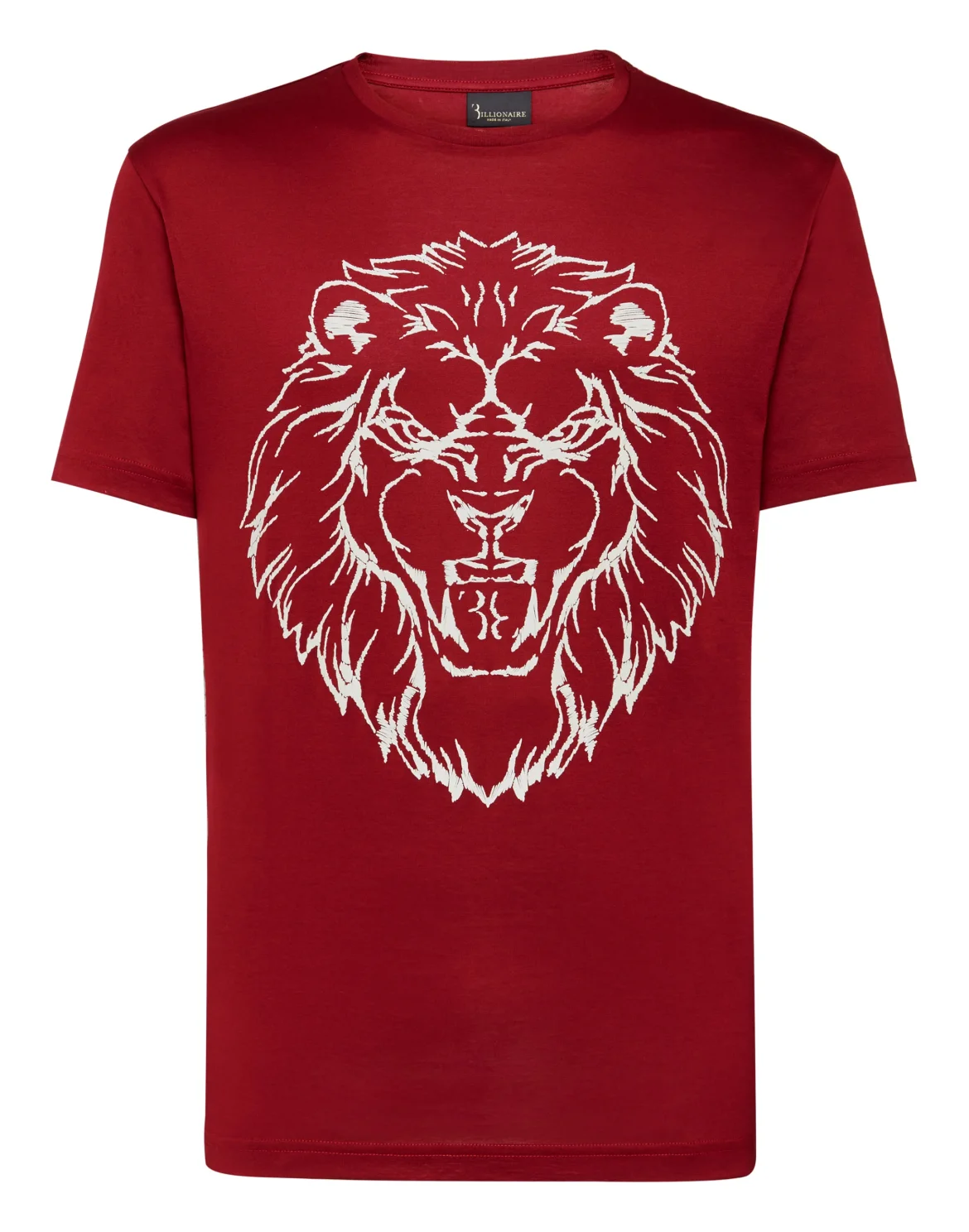 T-shirt Round Neck SS Lion, цвет: Красный