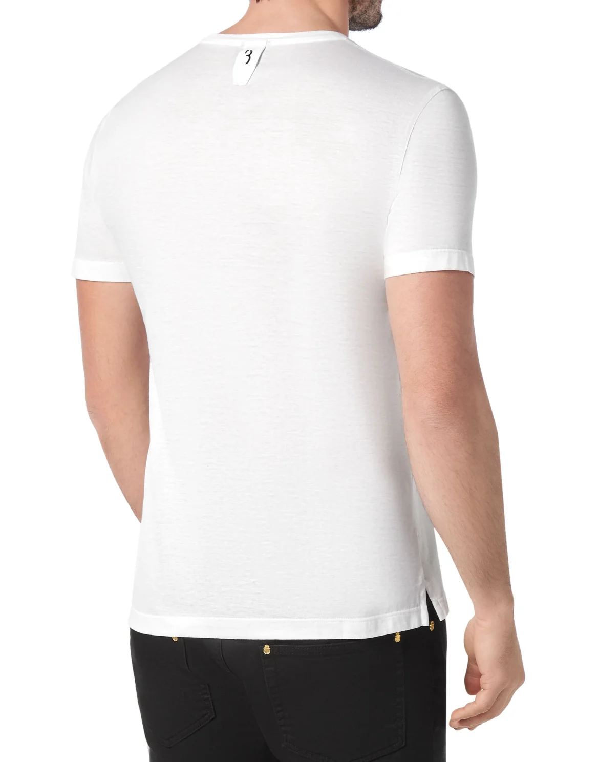 T-shirt Round Neck SS Lion, цвет: Белый