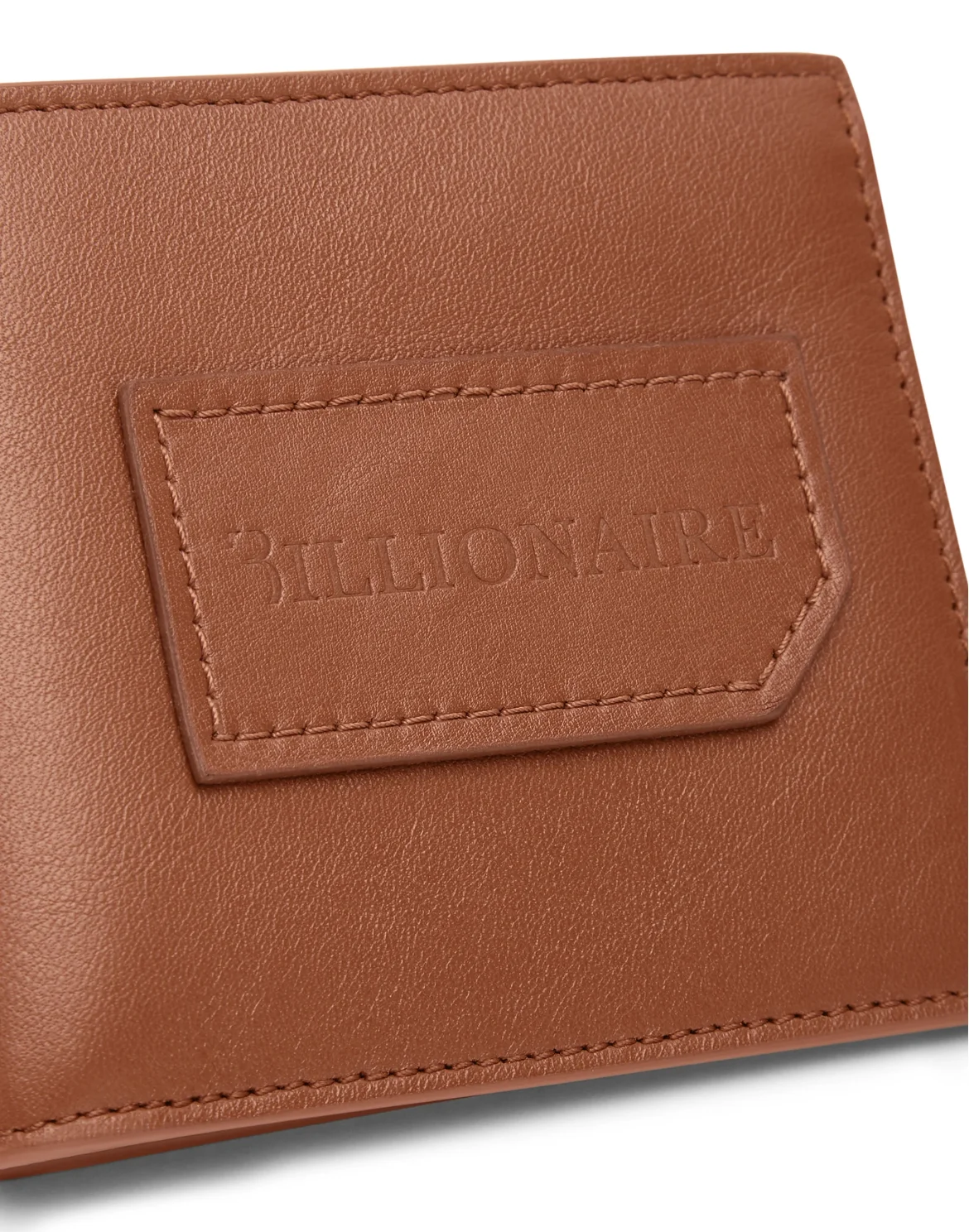 Leather French wallet Istitutional, цвет: Коричневый