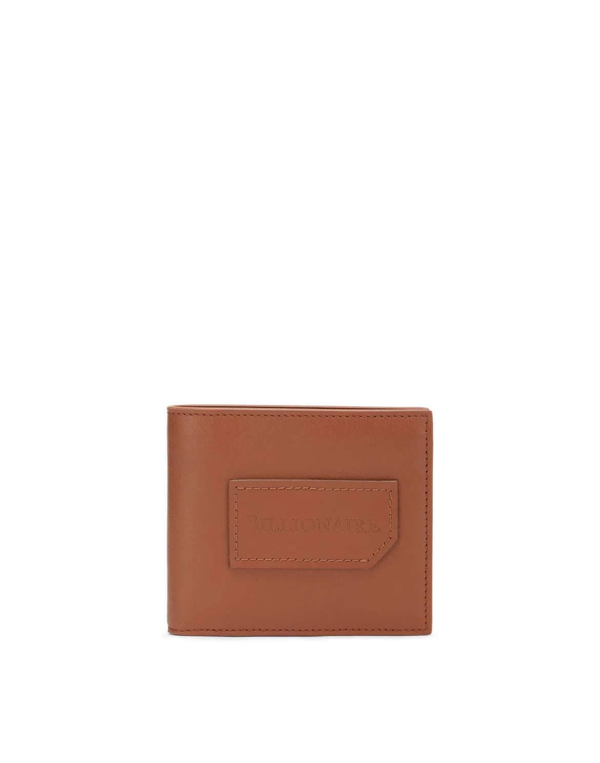 Leather French wallet Istitutional, цвет: Коричневый