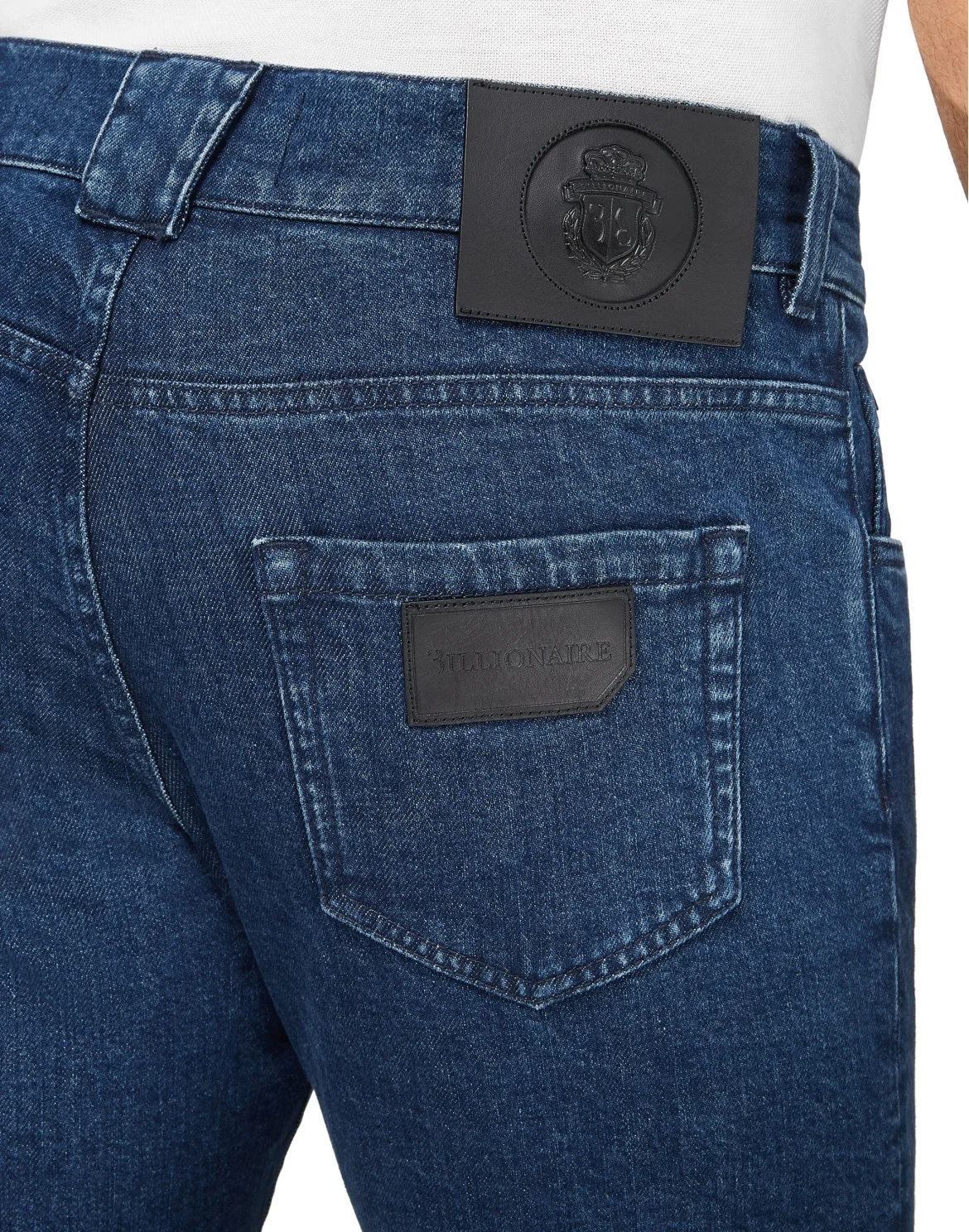 Denim Regular fit Embroidery Double B, цвет: Синий