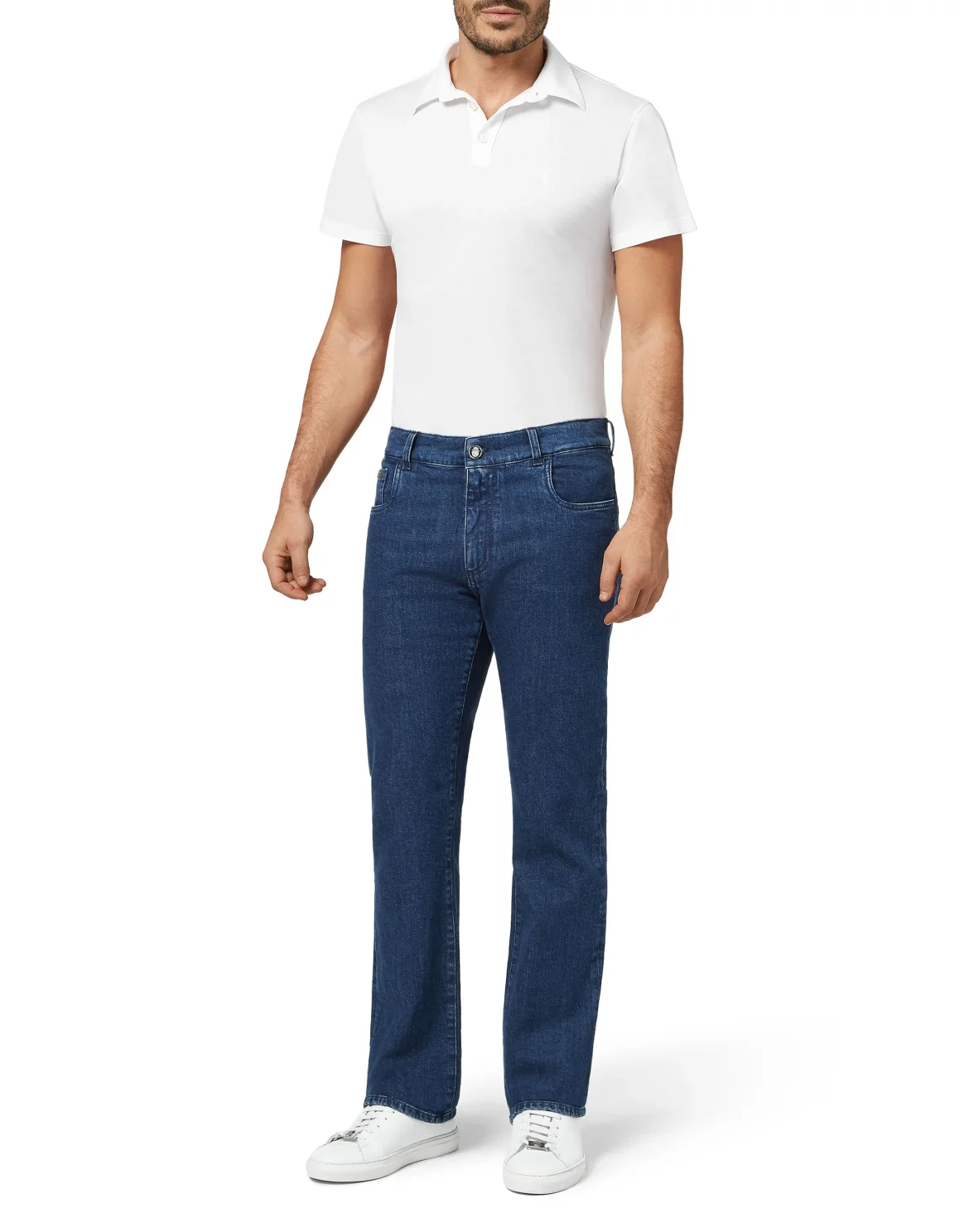 Denim Regular fit Embroidery Double B, цвет: Синий