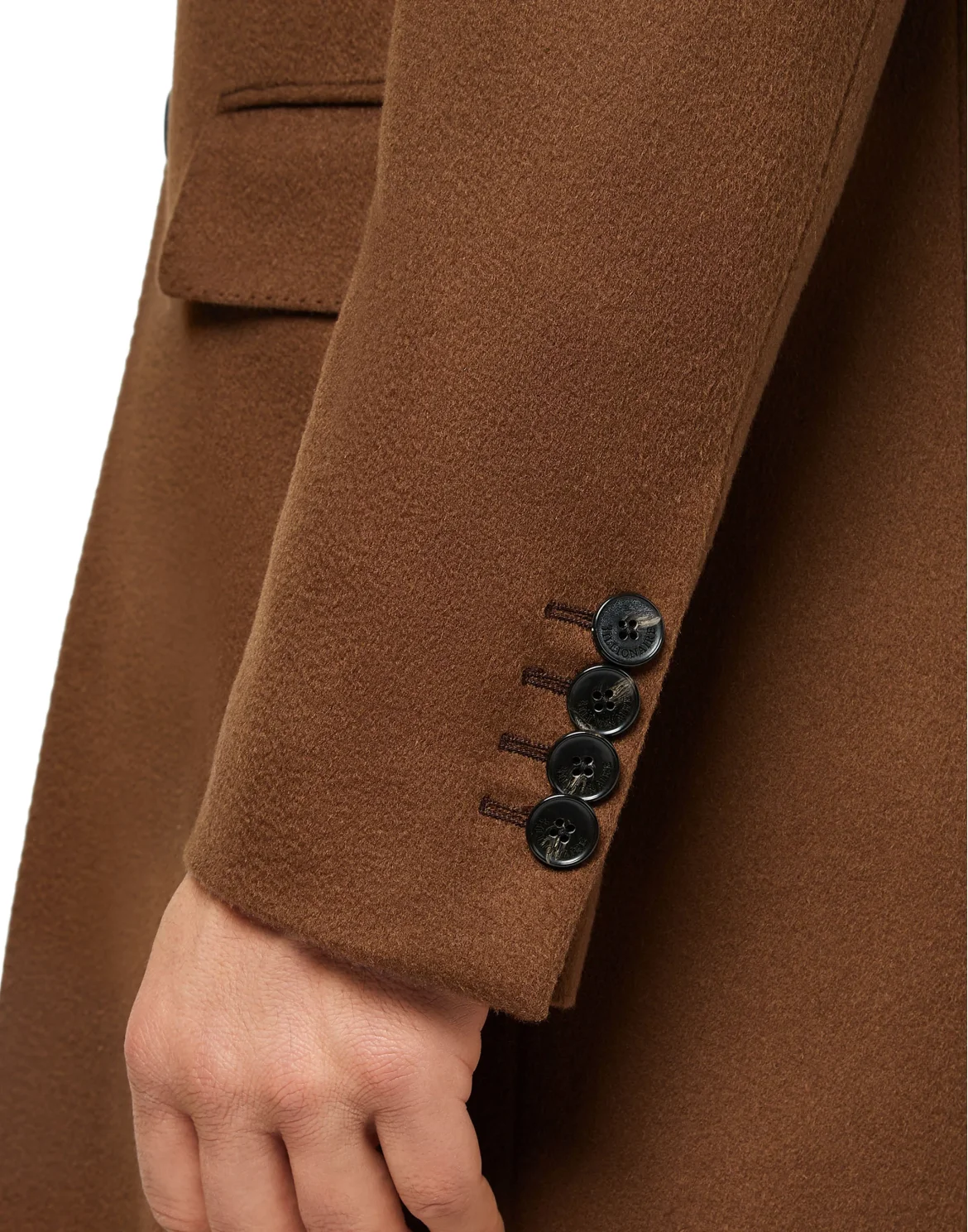 Coat Long Cashmere Istitutional, цвет: Коричневый