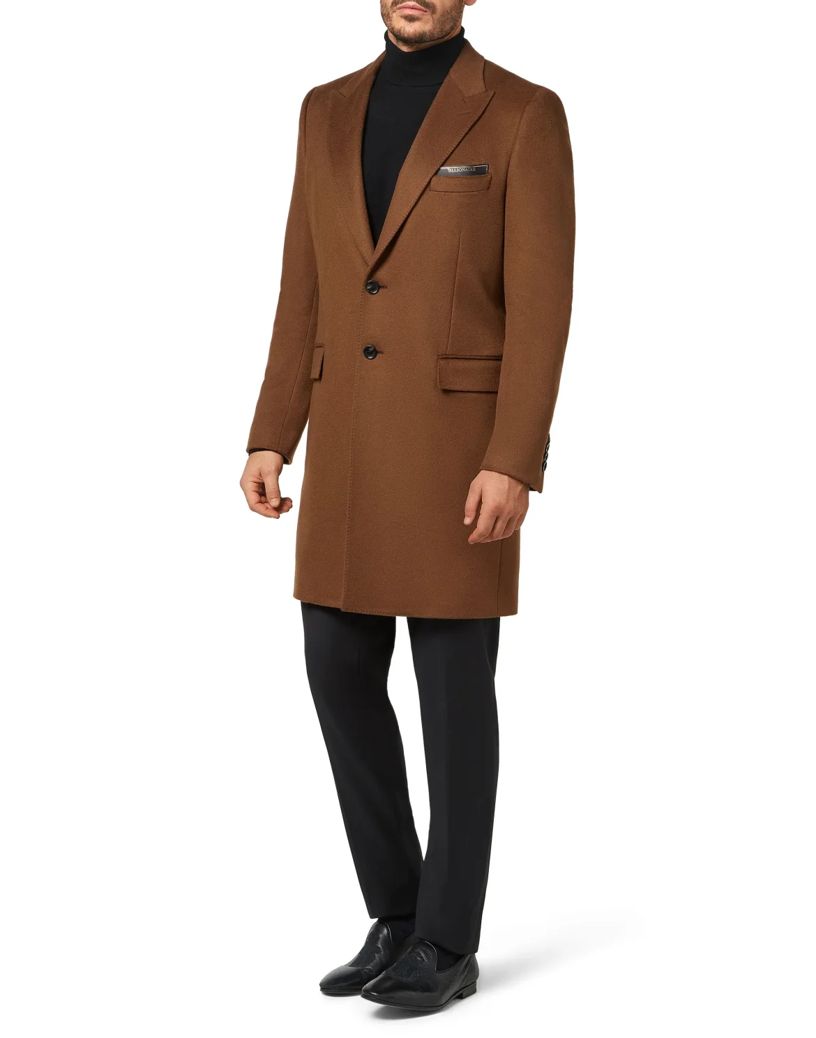 Coat Long Cashmere Istitutional, цвет: Коричневый