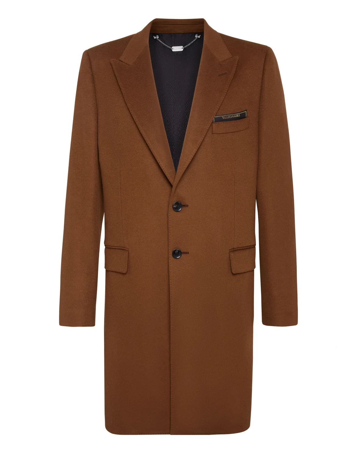 Coat Long Cashmere Istitutional, цвет: Коричневый