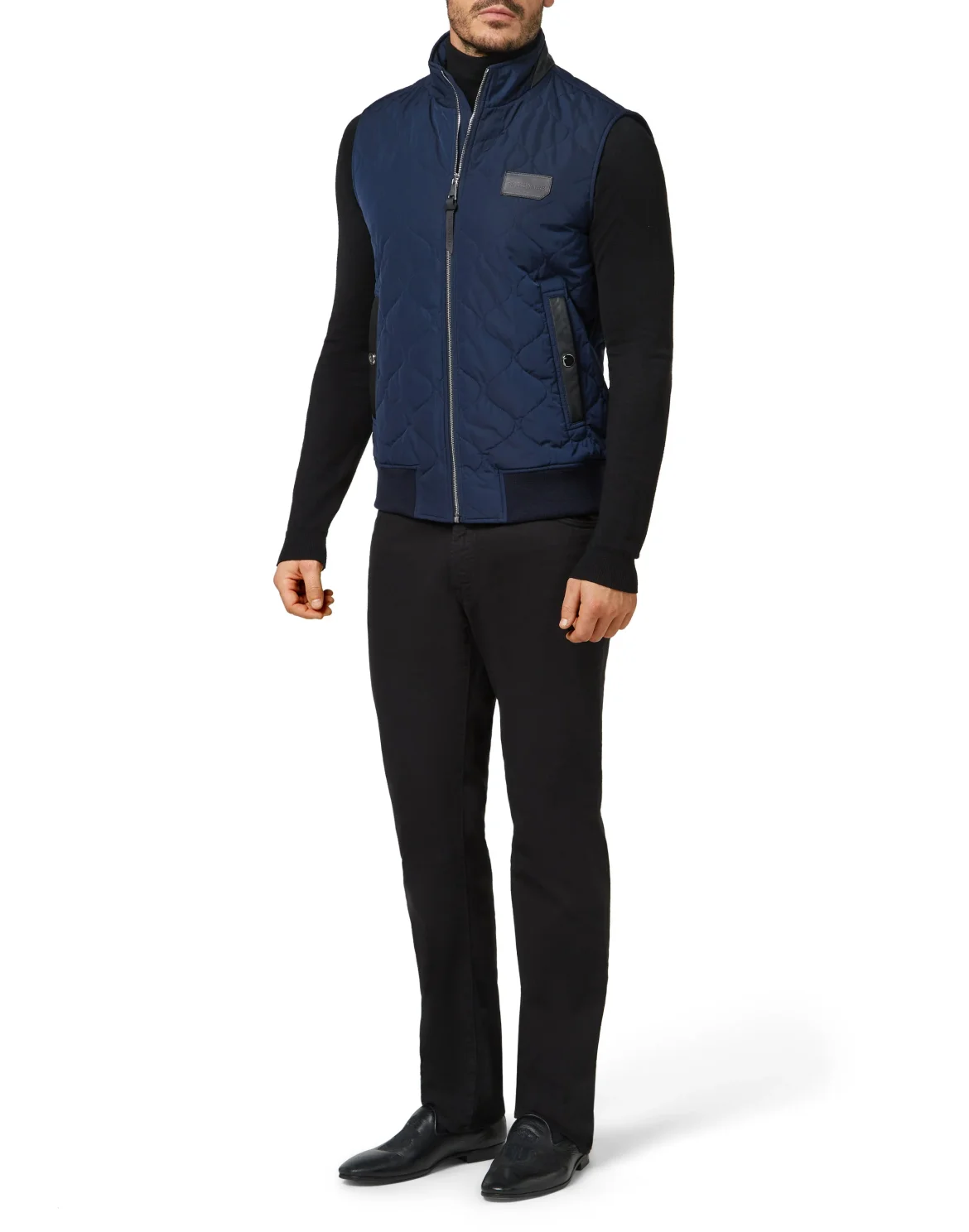 Short Vest Istitutional, цвет: Синий