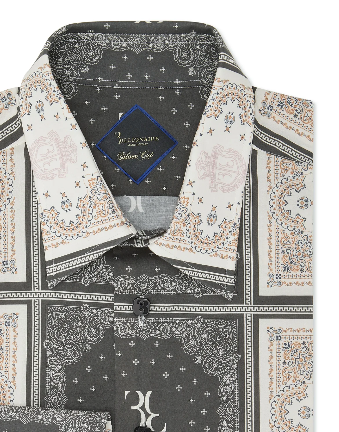 Shirt Silver Cut LS Geometric, цвет: Бежевый