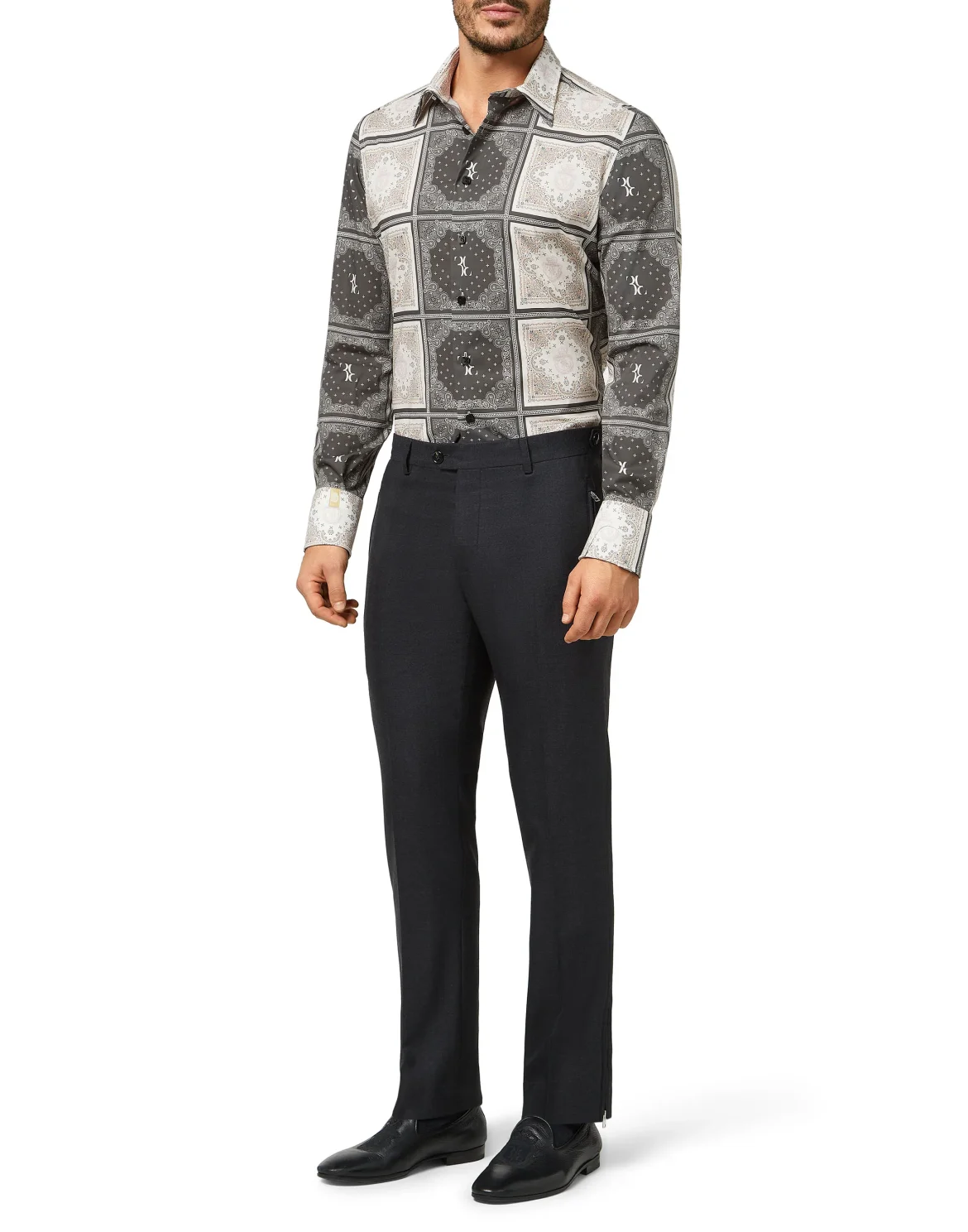 Shirt Silver Cut LS Geometric, цвет: Бежевый