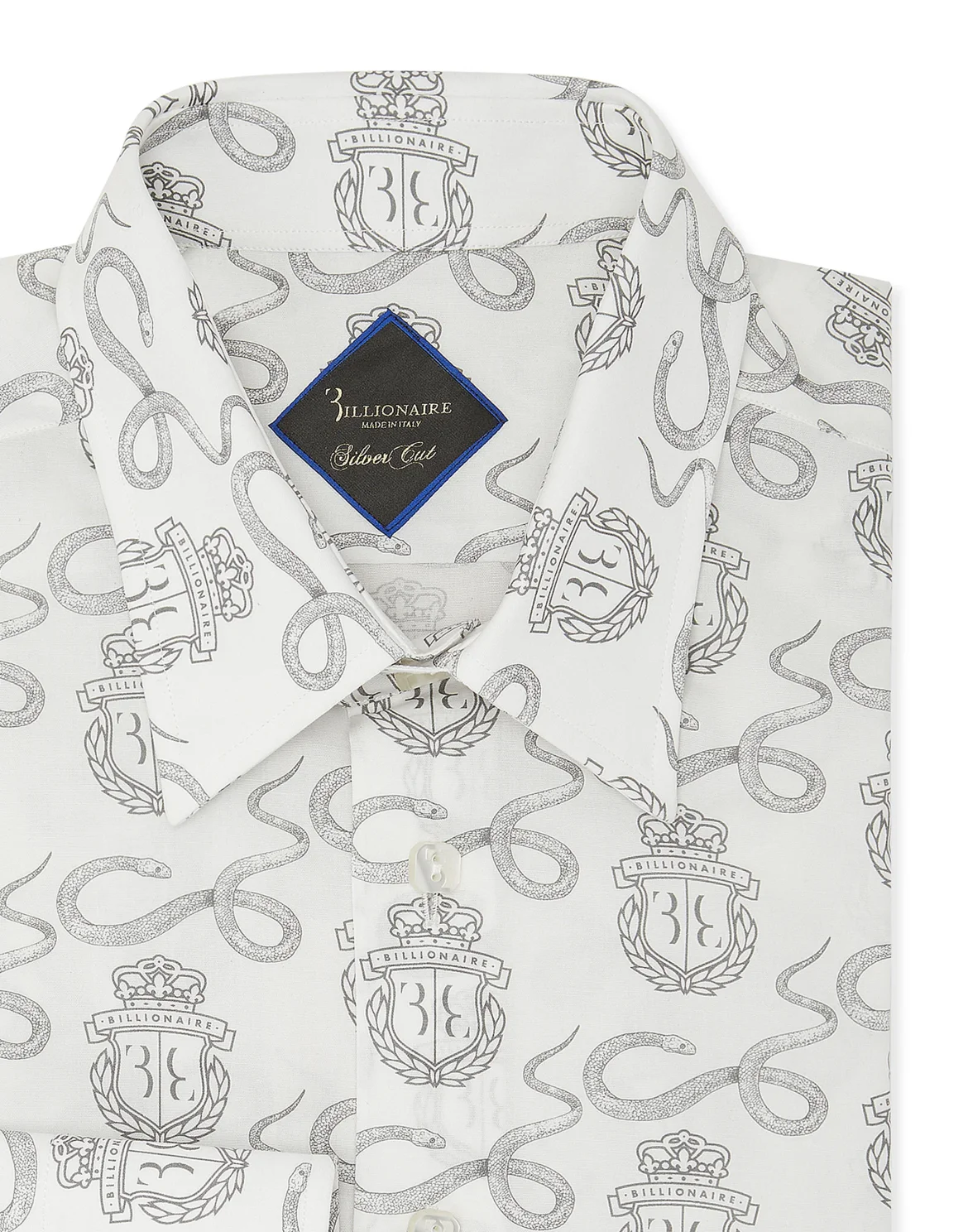 Shirt Silver Cut LS Snake, цвет: Белый