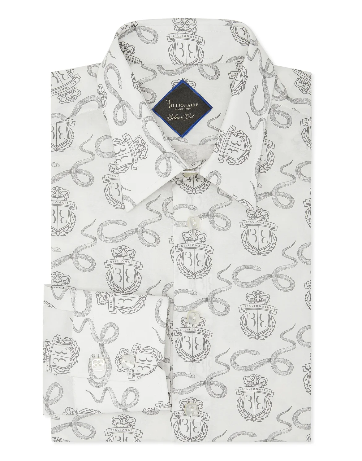 Shirt Silver Cut LS Snake, цвет: Белый