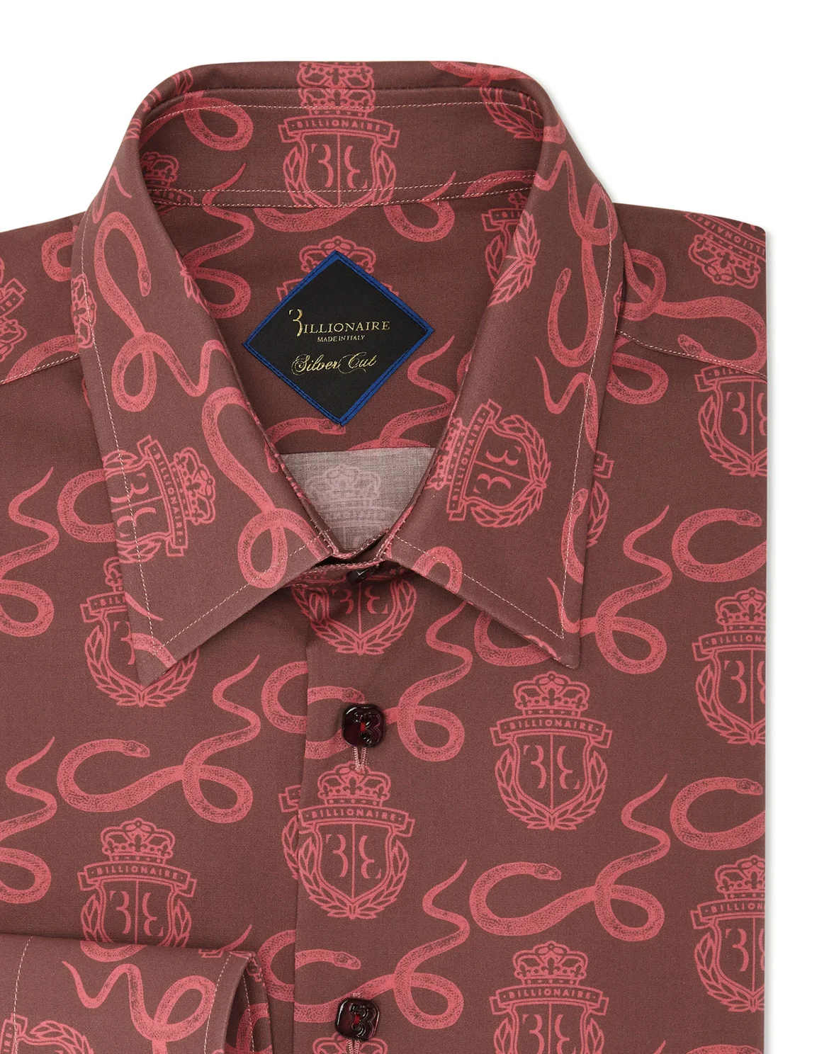 Shirt Silver Cut LS Snake, цвет: Красный