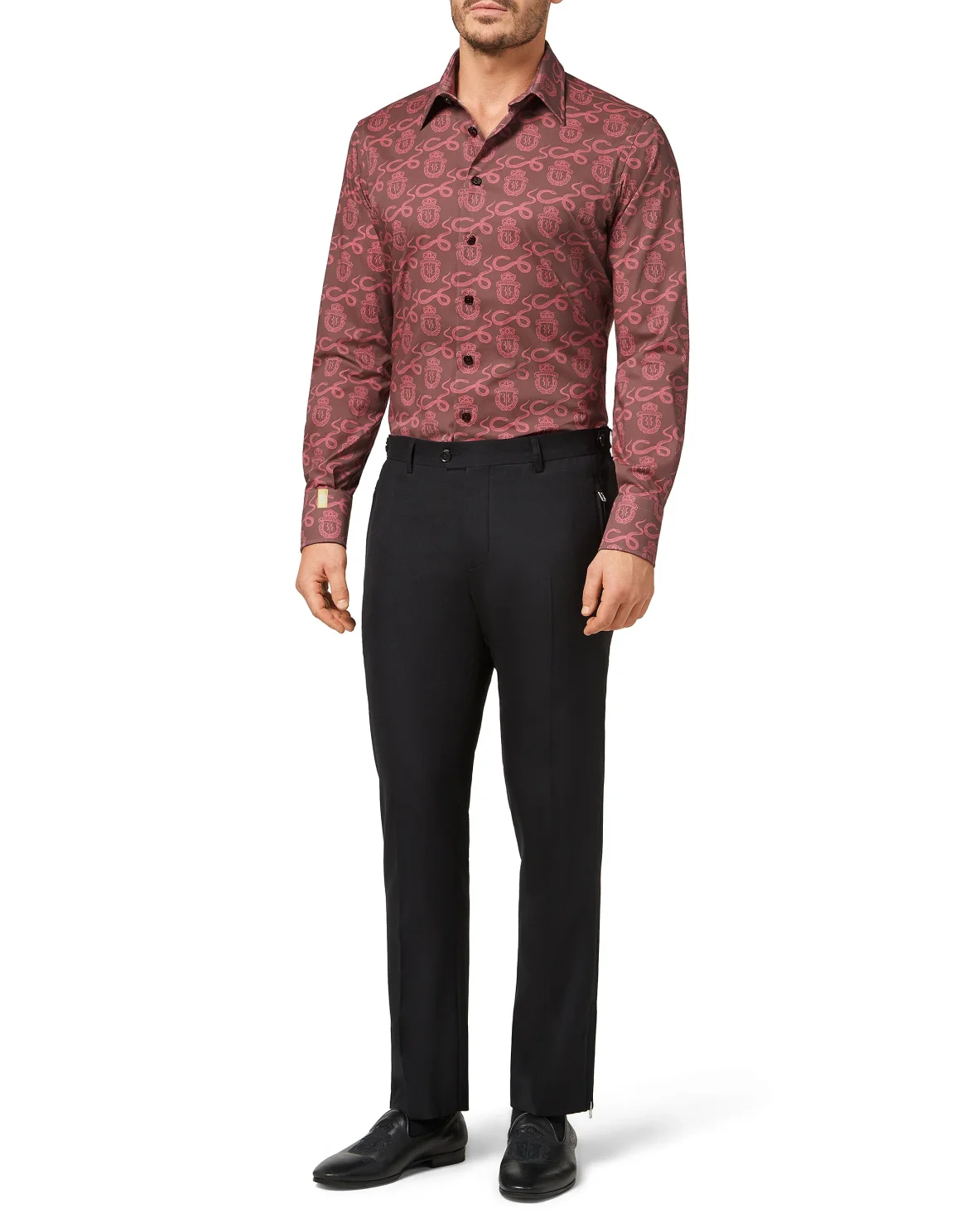 Shirt Silver Cut LS Snake, цвет: Красный