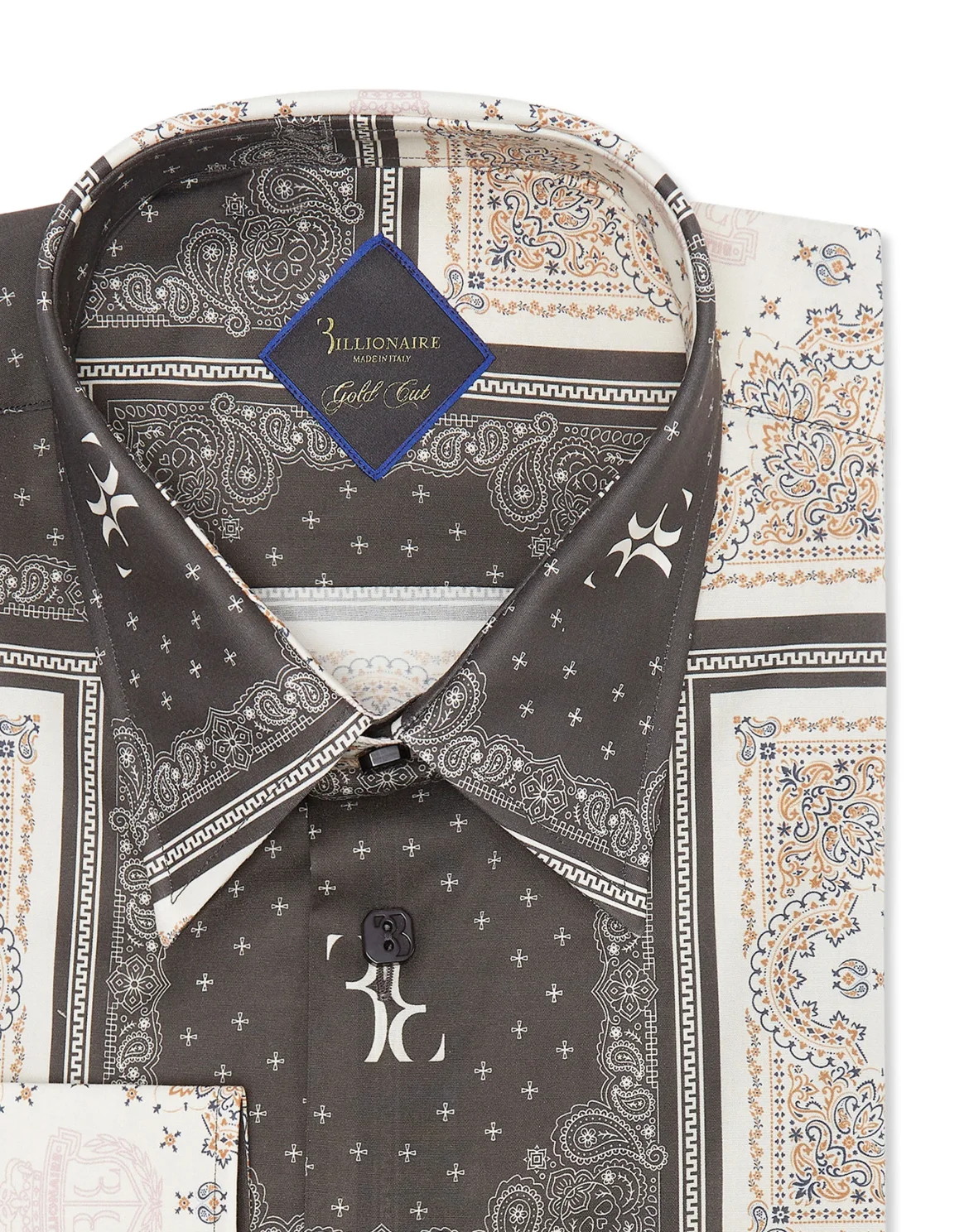 Shirt Gold Cut LS Geometric, цвет: Бежевый
