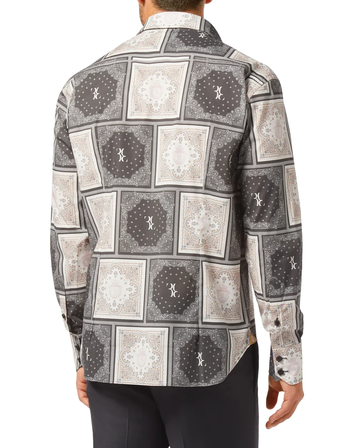 Shirt Gold Cut LS Geometric, цвет: Бежевый