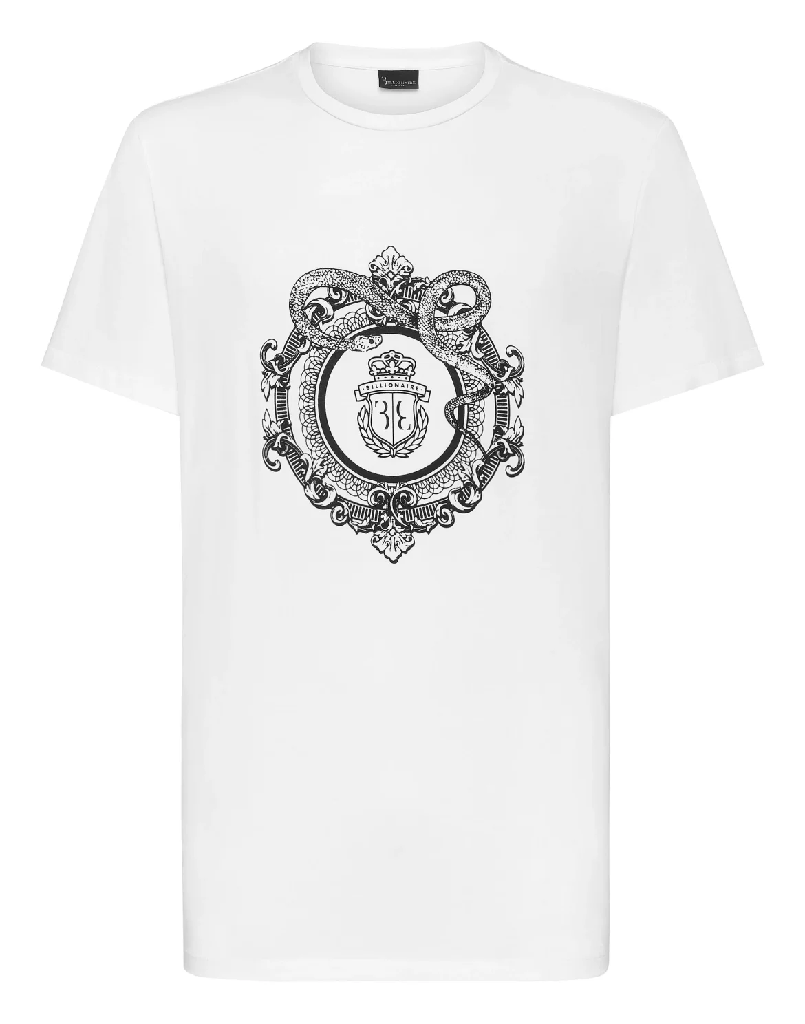 T-shirt Round Neck SS Snake, цвет: Белый