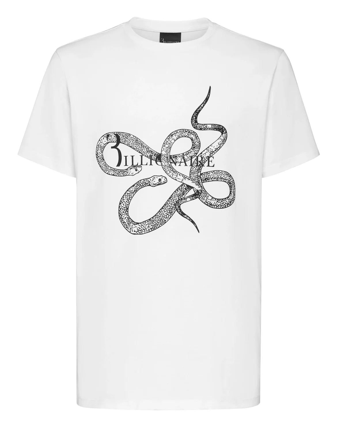 T-shirt Round Neck SS Snake, цвет: Белый