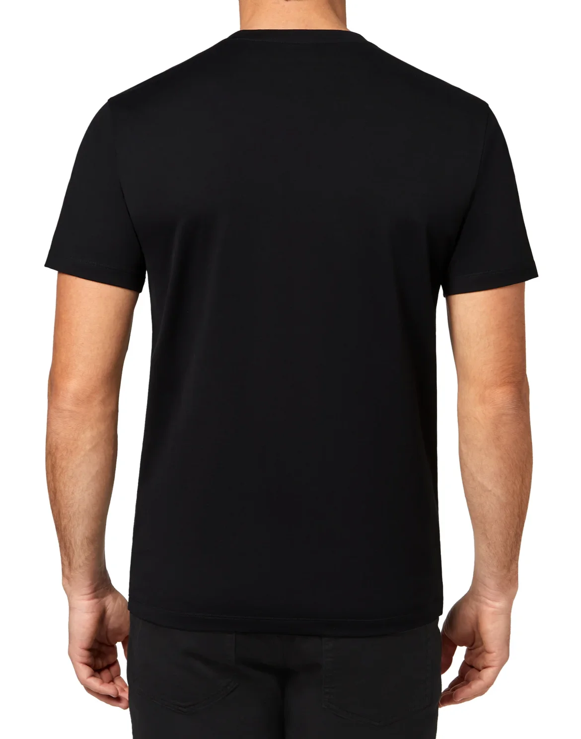 T-shirt Round Neck SS Crest, цвет: Черный