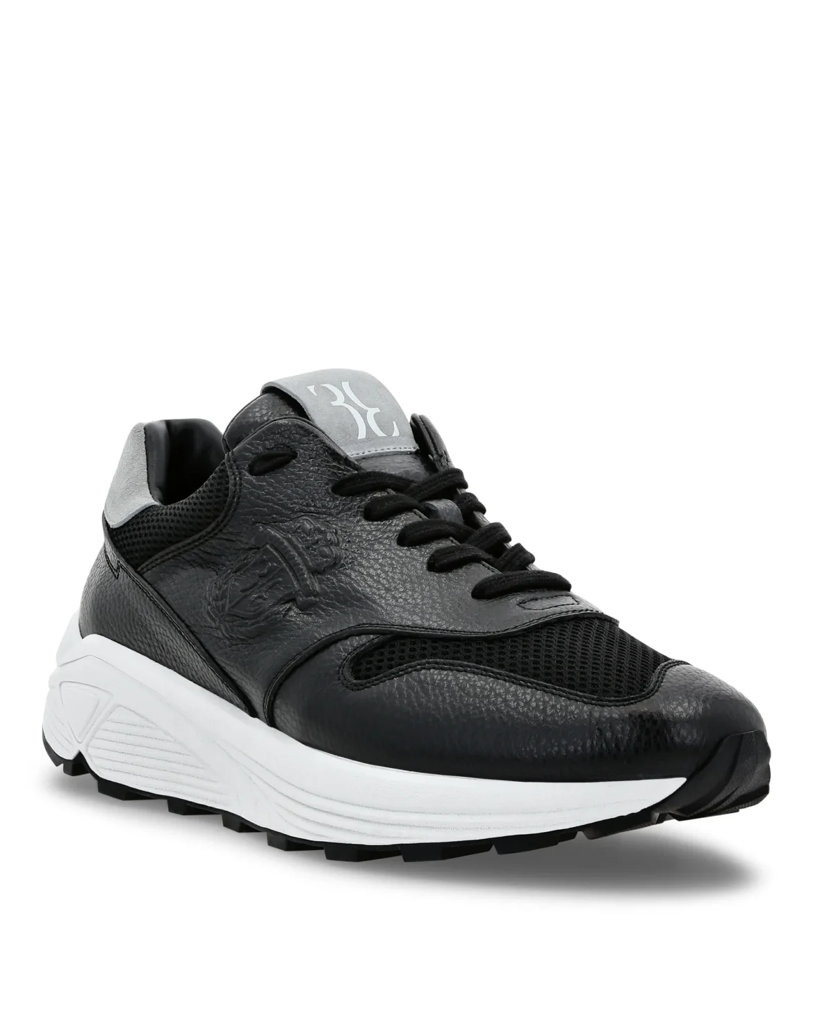 Runner mix leathers Crest, цвет: Черный