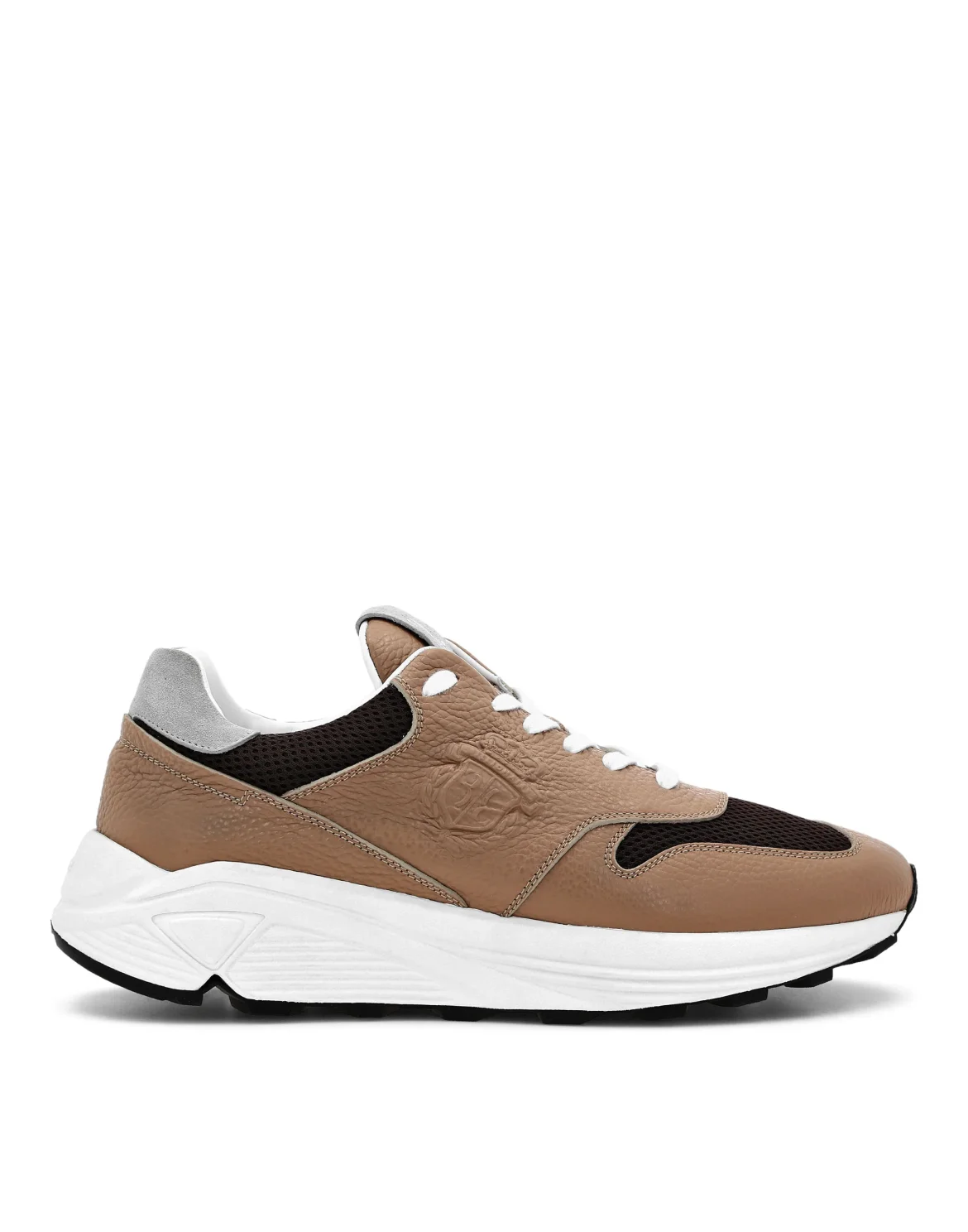 Runner mix leathers Crest, цвет: Бежевый