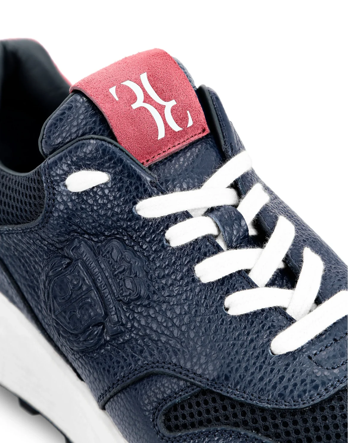 Runner mix leathers Crest, цвет: Синий