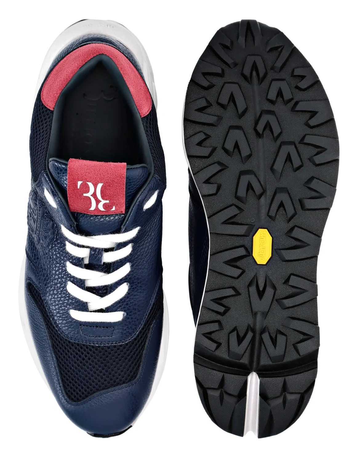 Runner mix leathers Crest, цвет: Синий