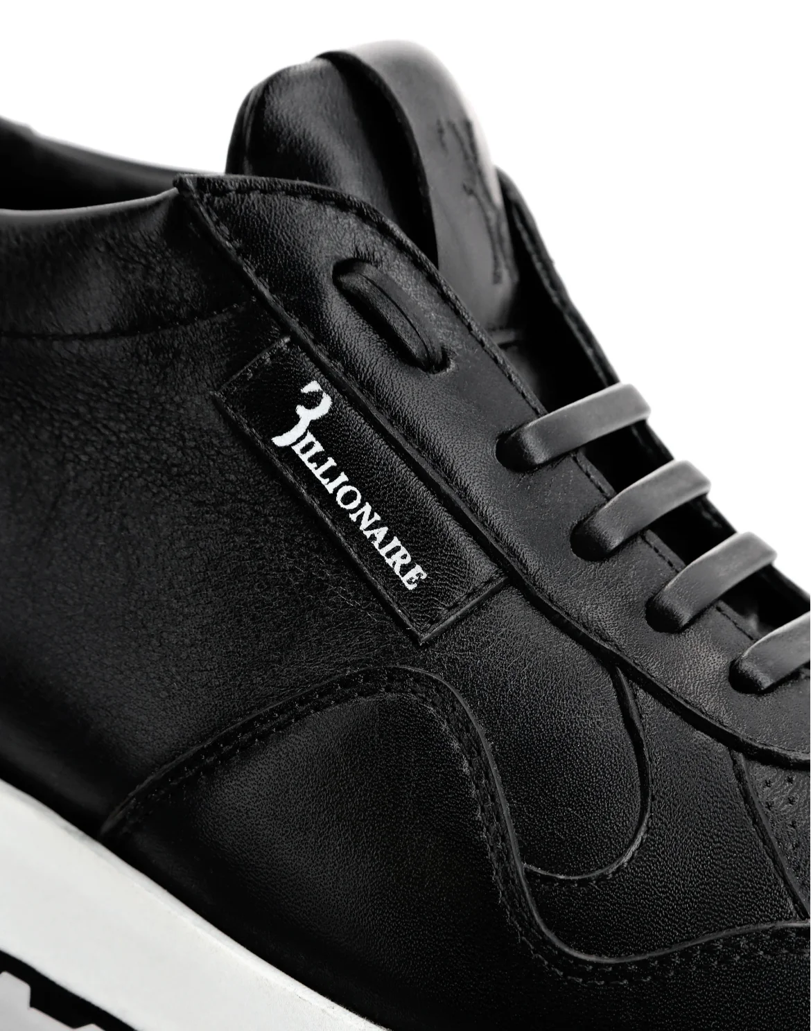 Leather Runner Istitutional, цвет: Черный