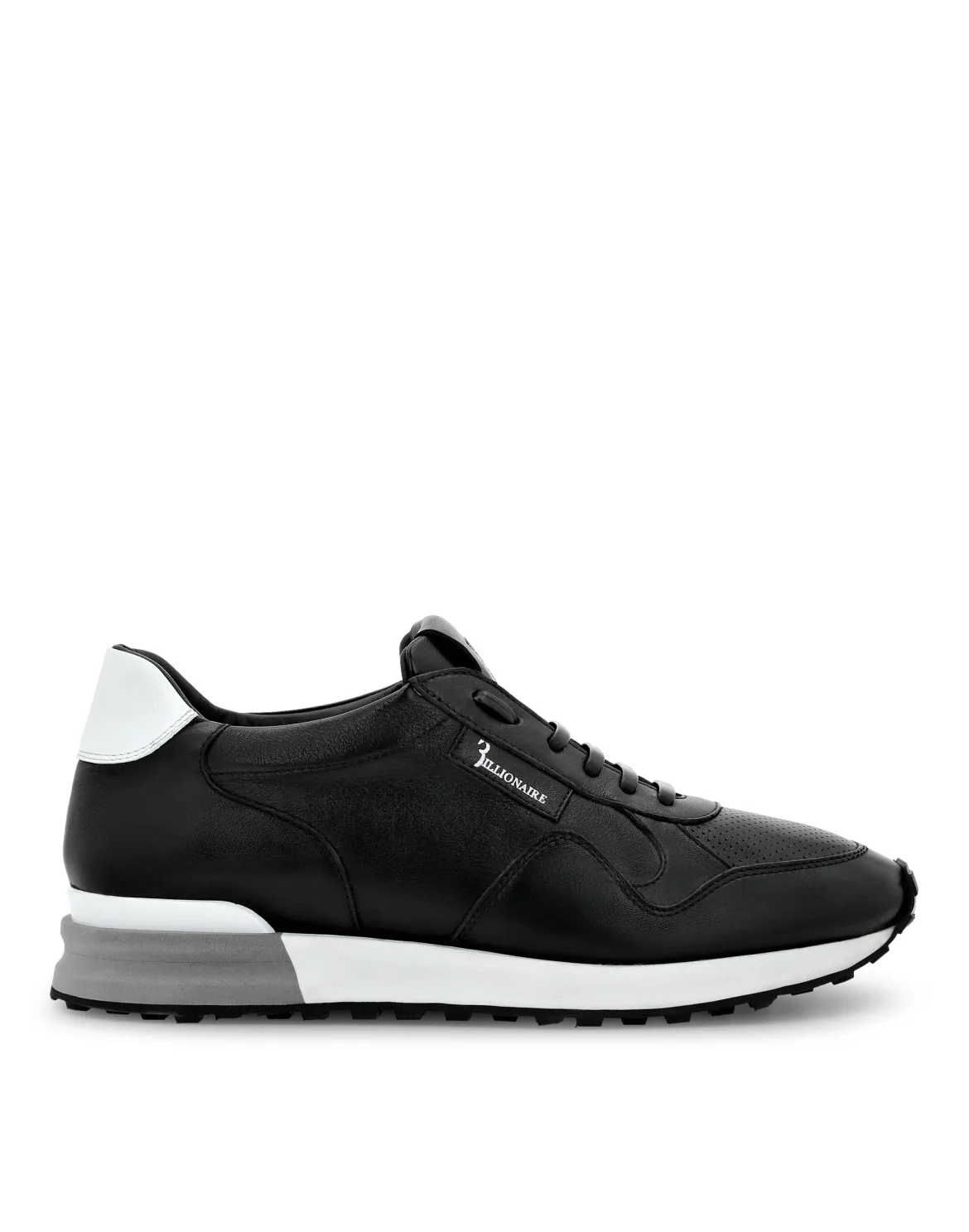 Leather Runner Istitutional, цвет: Черный