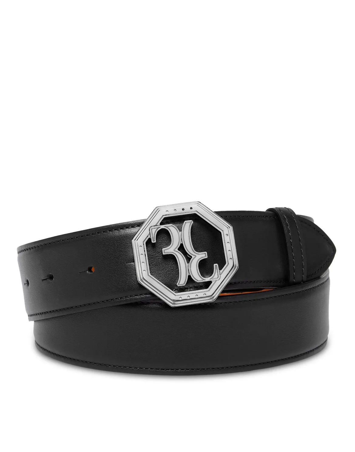 Leather Belt, цвет: Черный