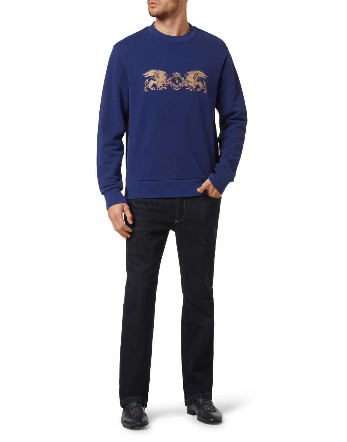 Sweatshirt LS, цвет: Синий